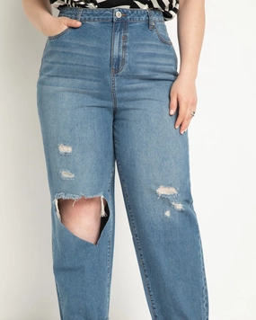 Knee Destruction Jean | Medium Wash Fit And Easy Outfit Formula