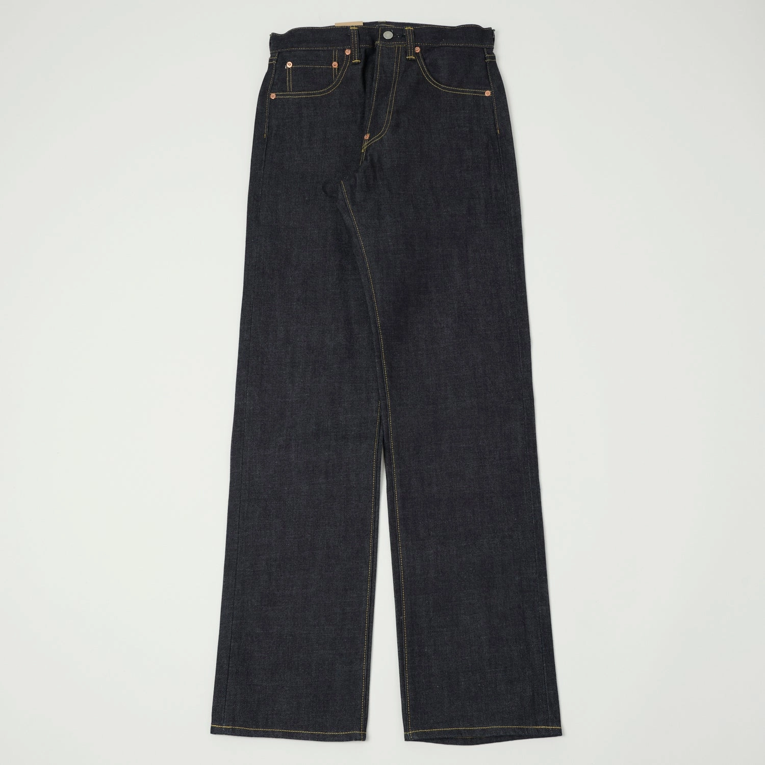 Kojima Genes RNB-1050M 18oz Jeans - Raw Tailored Appearance Easywear Style