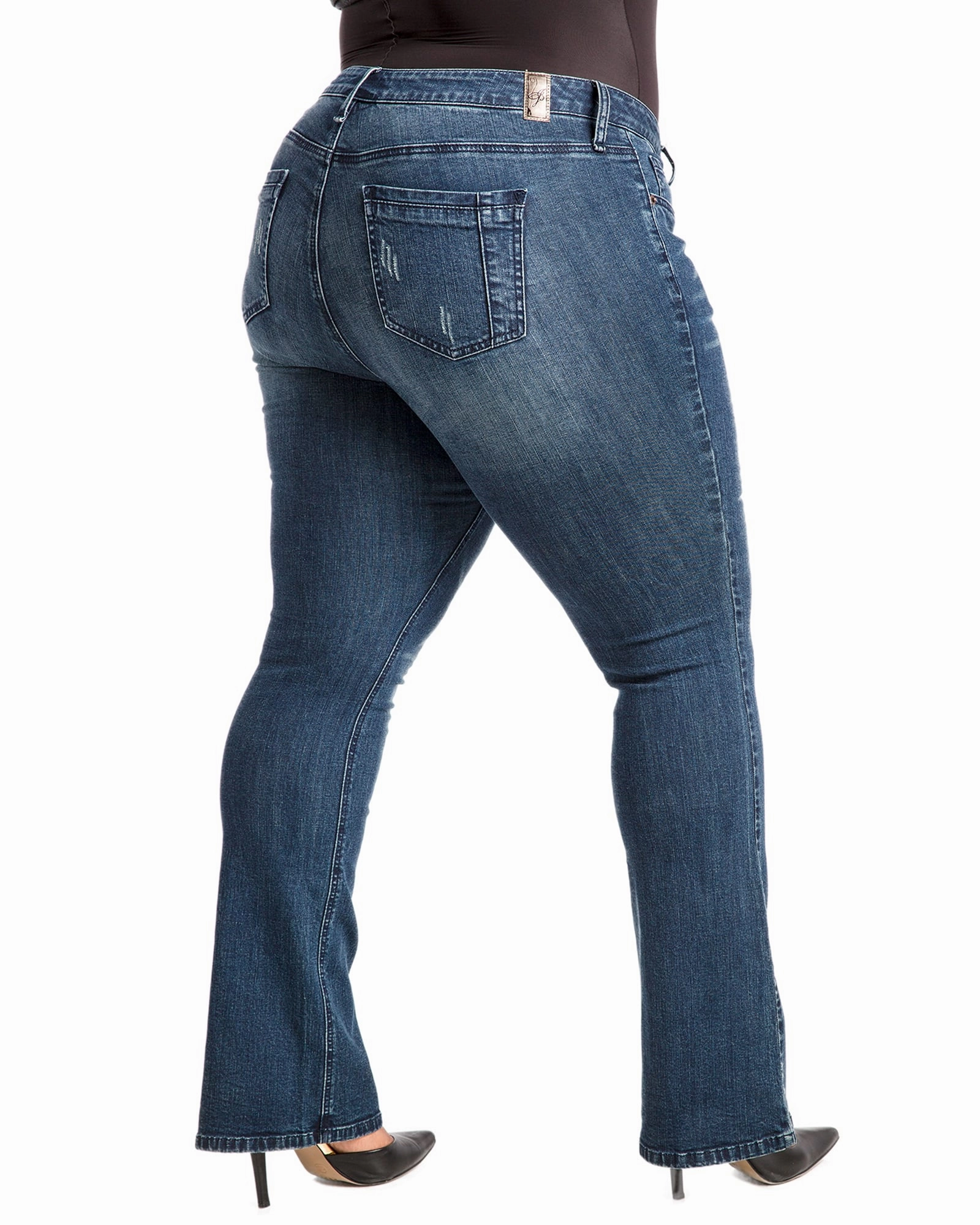 Lacey Midrise Flare Jeans | Blue Scatter Daily Wear Breathable Classic Outdoor Enthusiast Sunny Vibes Teen Outfit