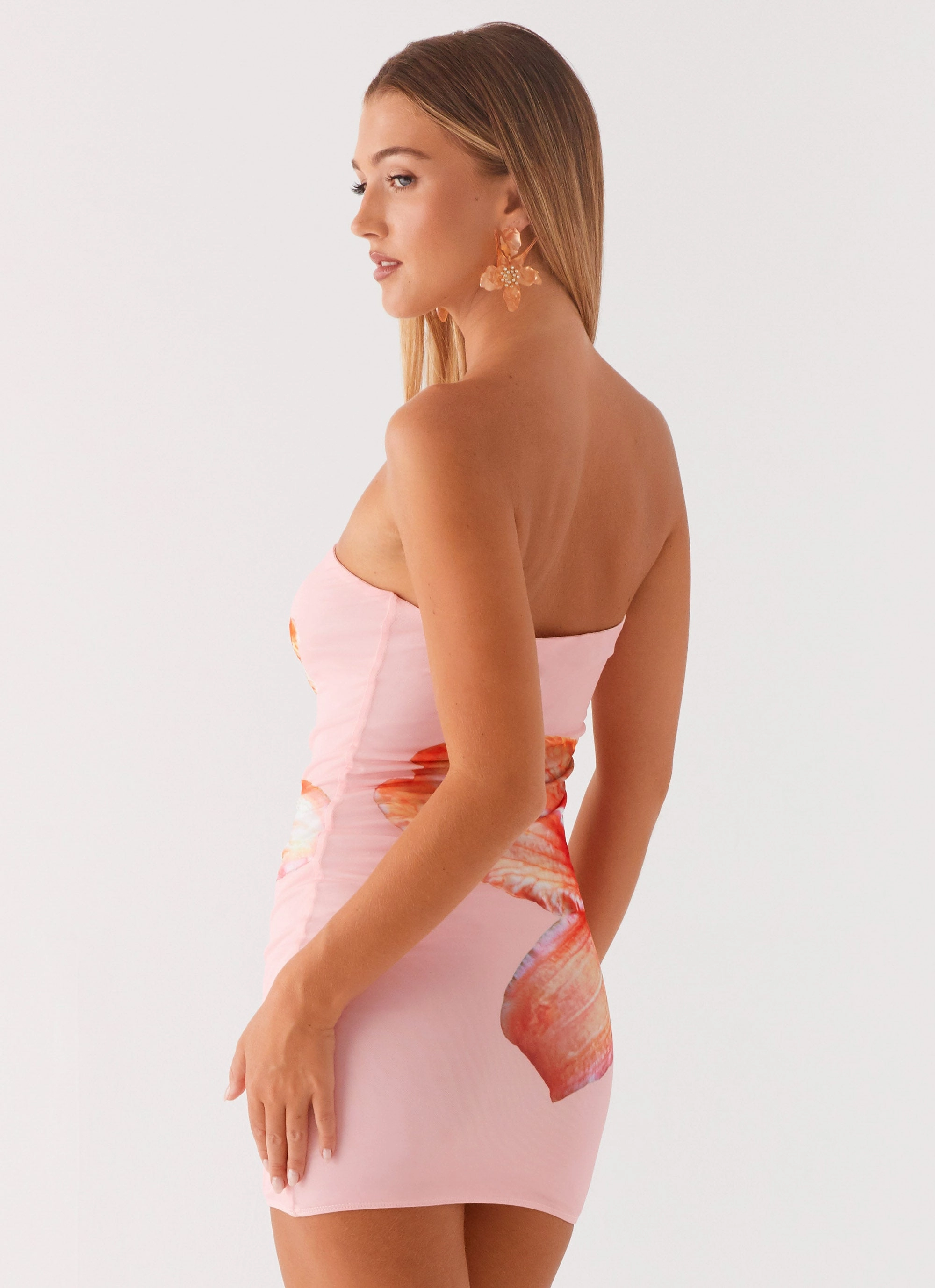 Full Bloom Mini Dress - Pink Luxe Mood