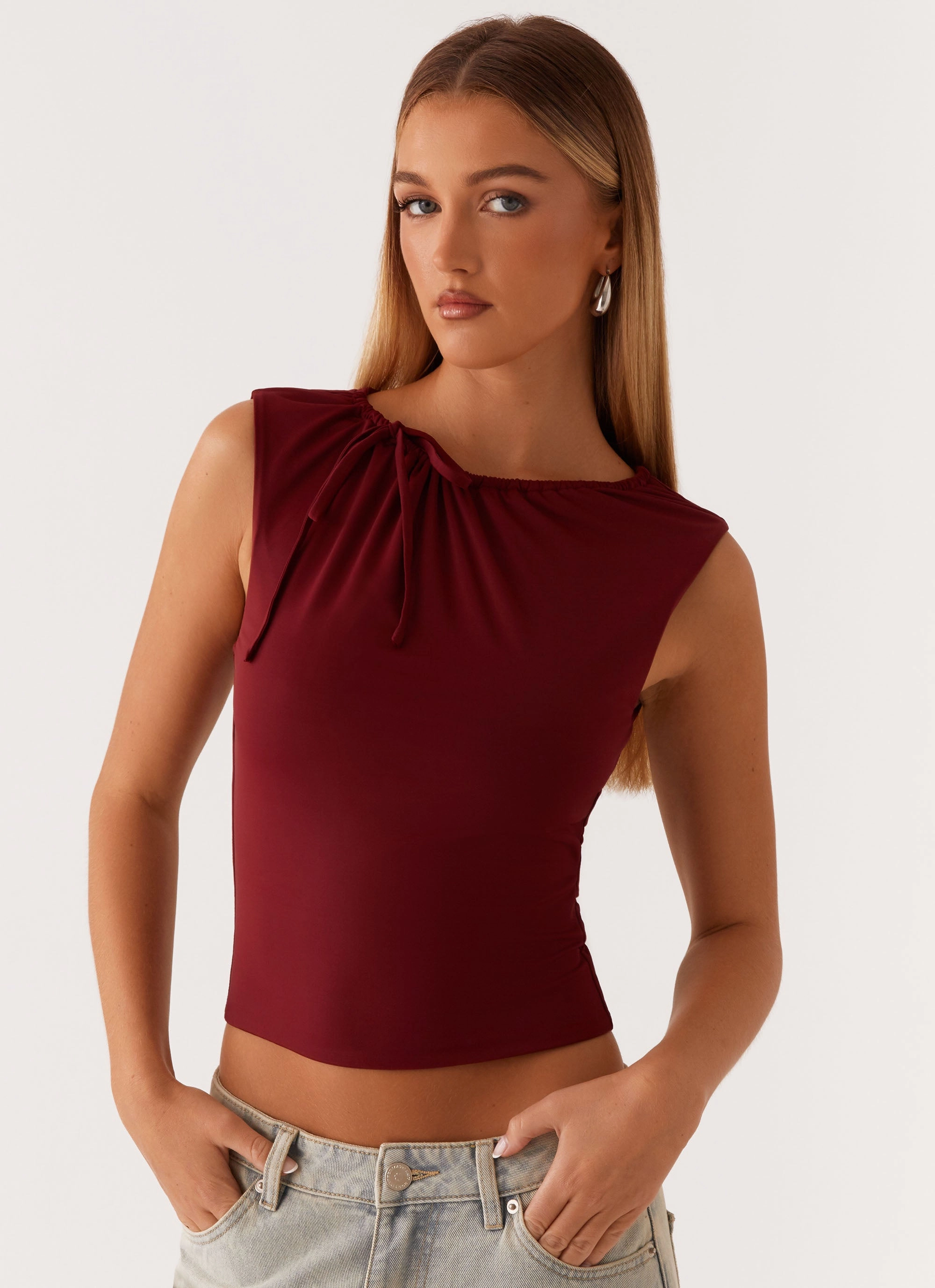 Darlee Tank Top - Mulberry suitable for scientists