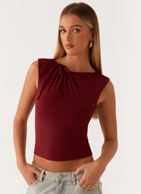 Darlee Tank Top - Mulberry suitable for scientists