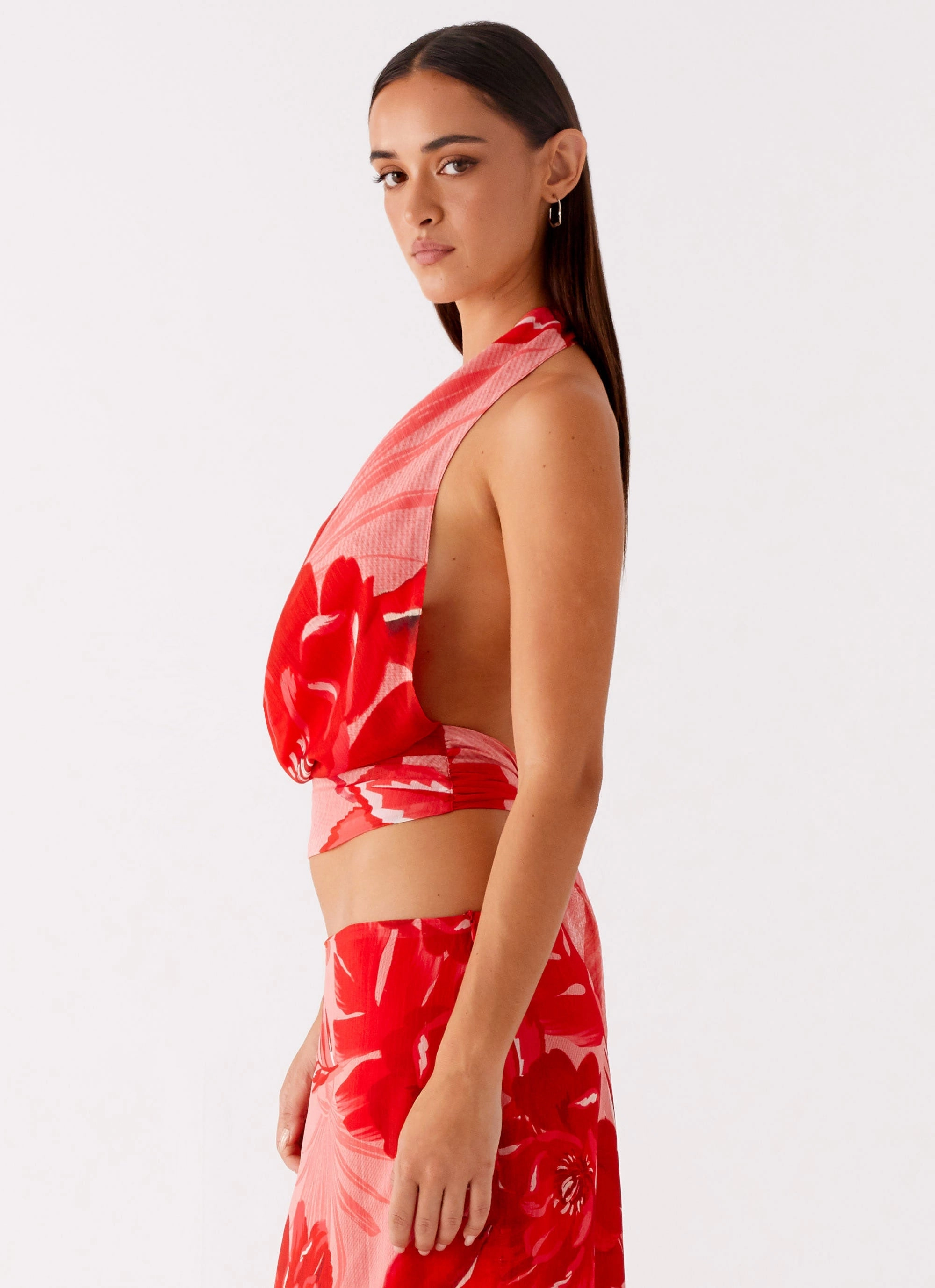 Soren Halter Top - Sicily Sunsets Print scientific research