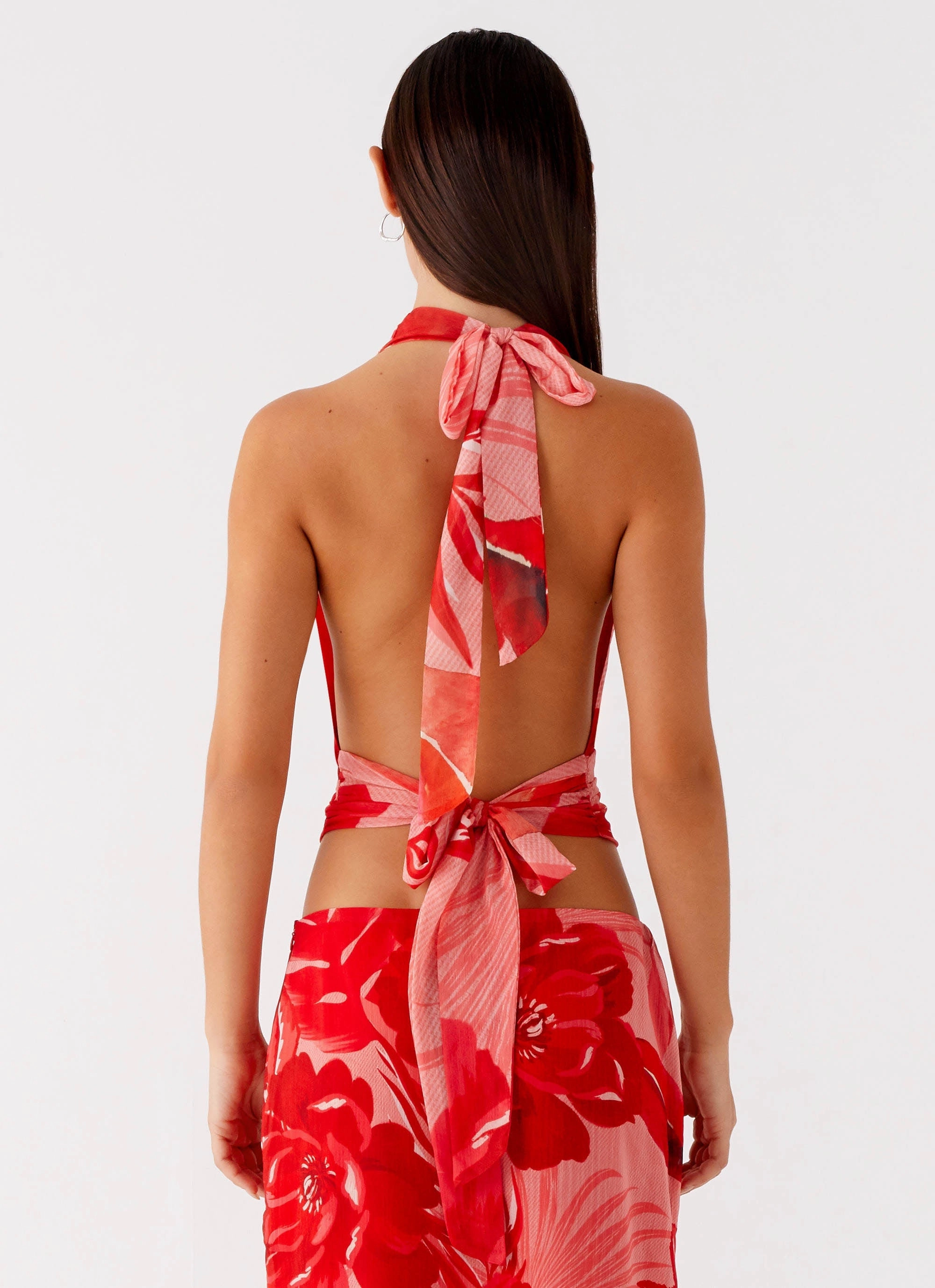 multi - wheel drive vibration - resistance test passed Soren Halter Top - Sicily Sunsets Print