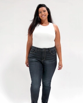 Leann High Rise Ankle Jeans | Murphy Closet Classic Minimal Fit