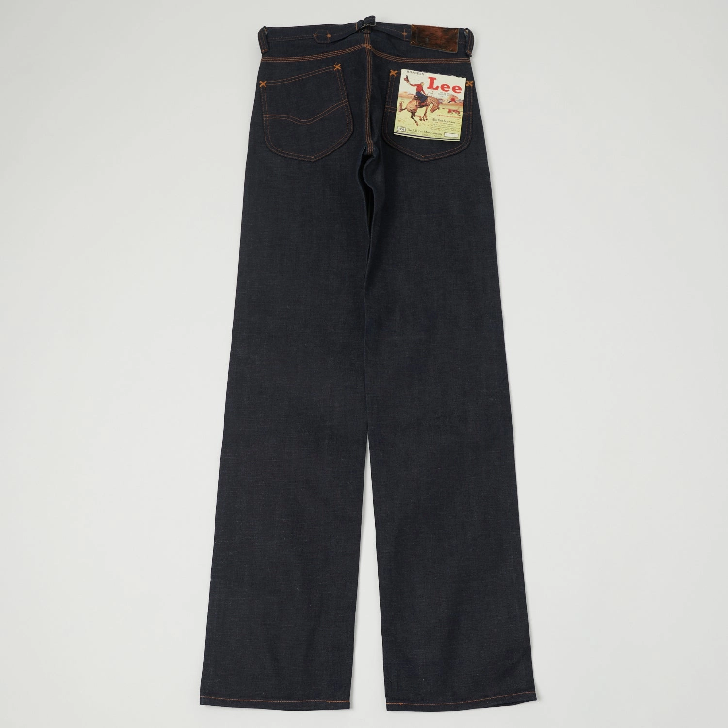 Versatile Everyday Wear Anti Static Material Blend Lee Archives 1937 Cowboy 101b Wide Straight Jean - Raw