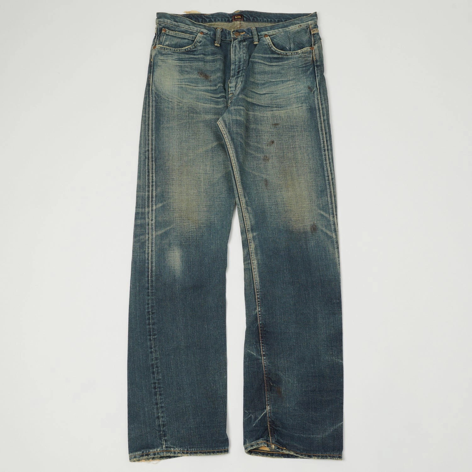 Lee Archives 1952 'Riders' 101Z Regular Straight Jean - Heavy Wash Garment Dyed Technique Everyday Confidence
