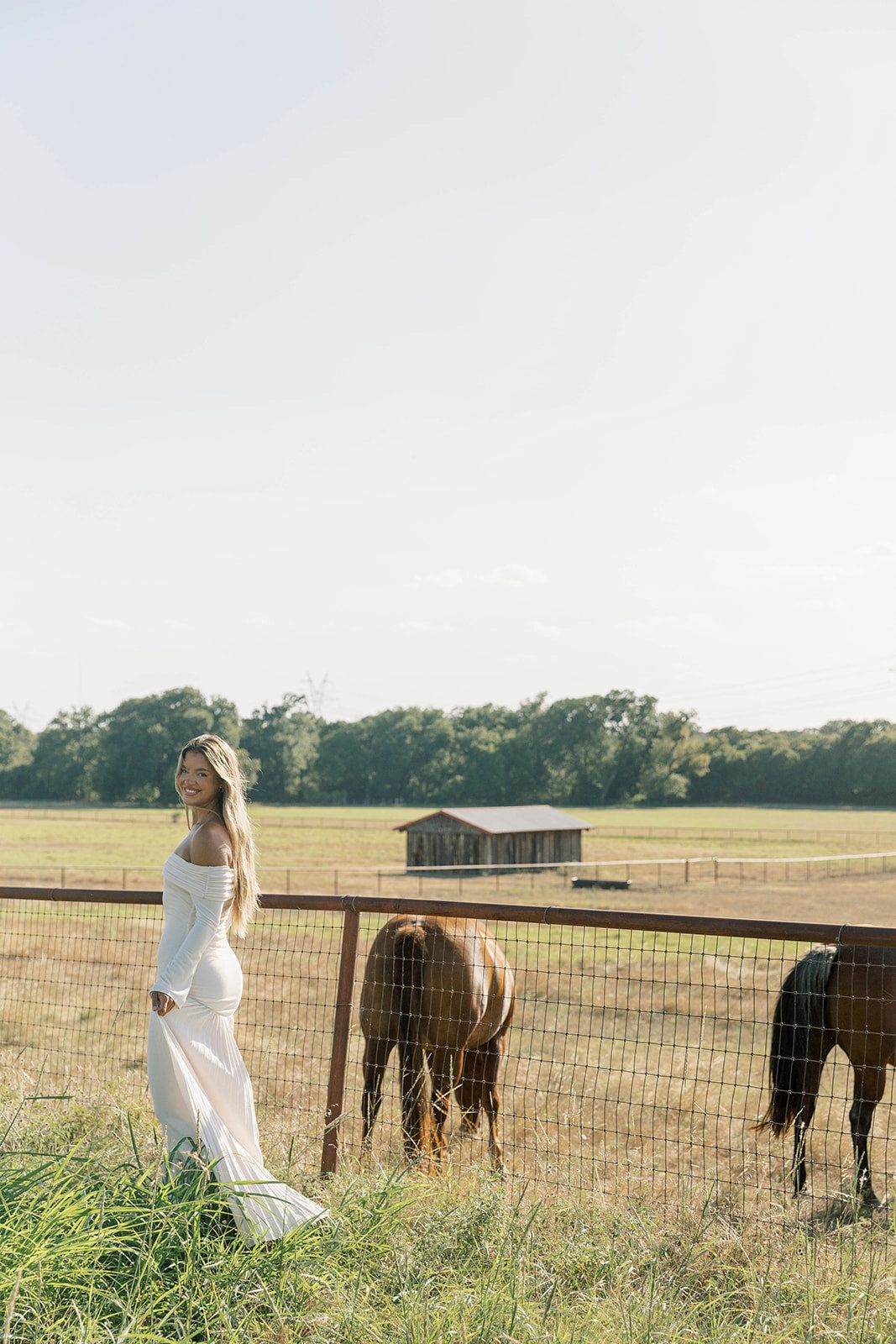 Lennox Long Sleeve Maxi Dress in Ivory Sleek And Stylish