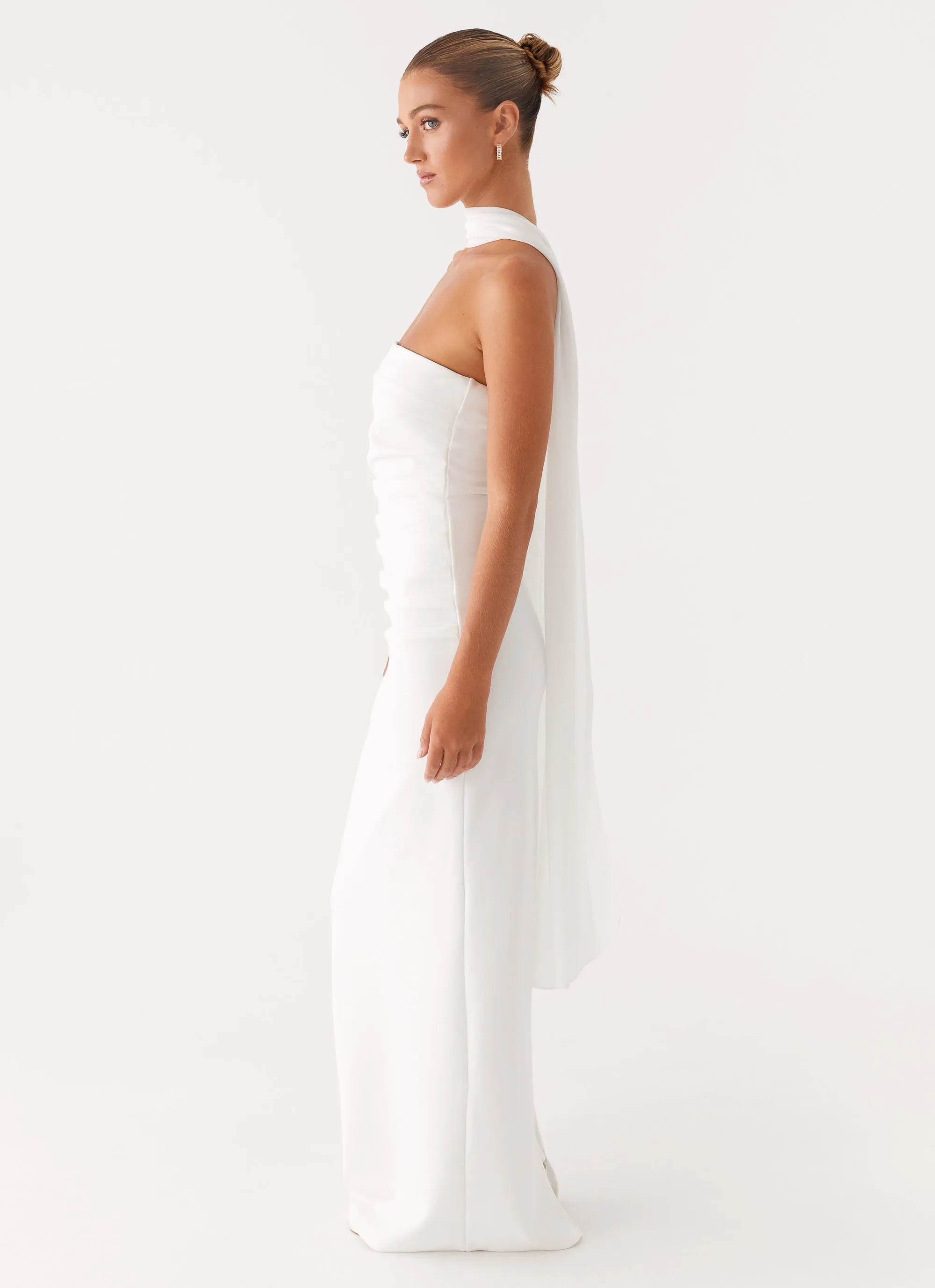 Libra Maxi Dress - White Relaxed Layers