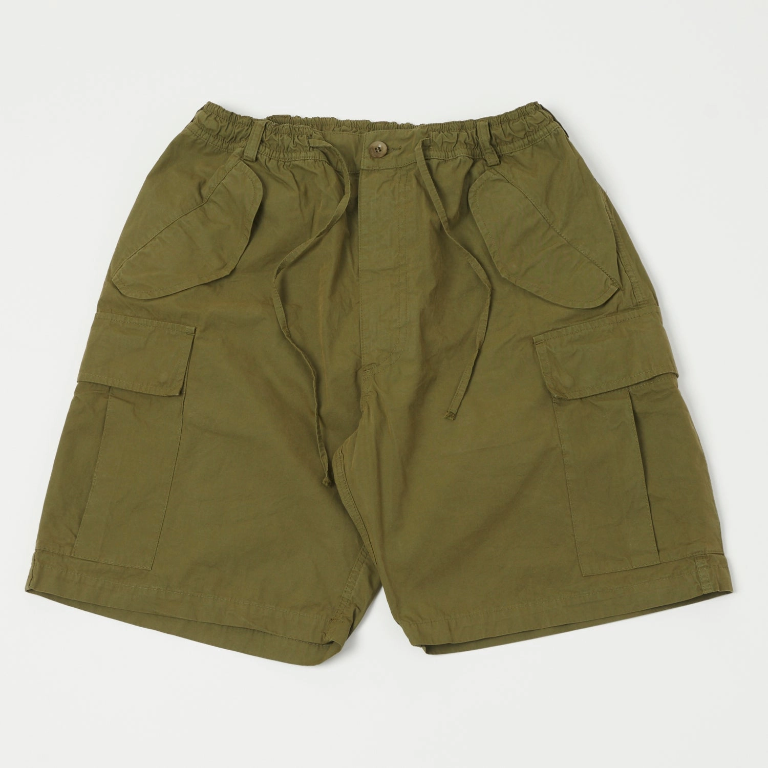 Playful Look Smooth Texture East Harbour Surplus 'Idaho 301' Shorts - Green