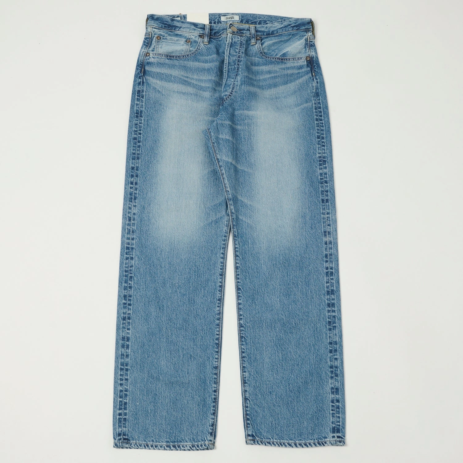 Couple Look Athlete Fit Festival Outfit Outfit Basic Spellbound 213C 12oz Regular Straight Jean - Blast Wash