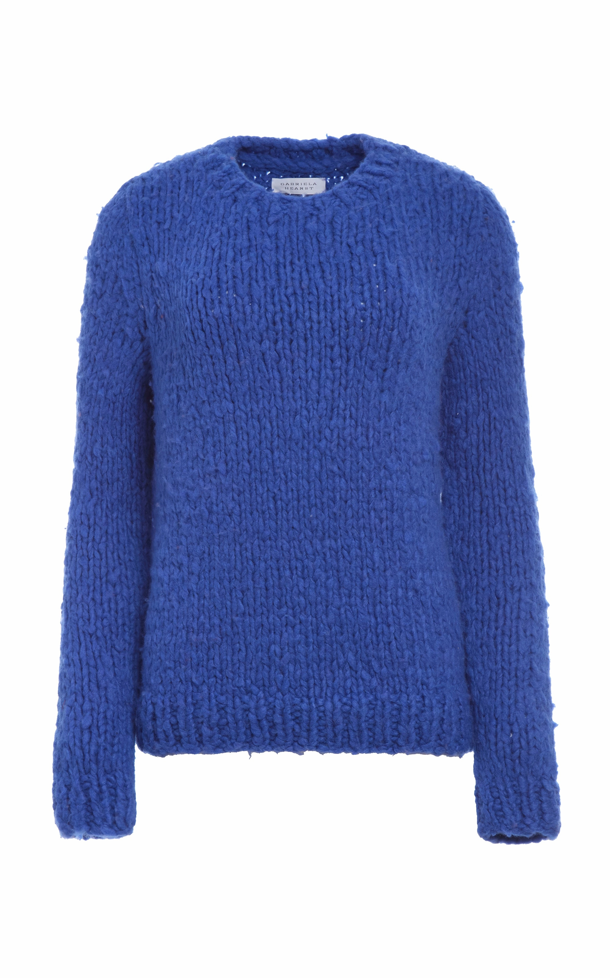 Lawrence Knit Sweater in Cobalt Welfat Cashmere City Style