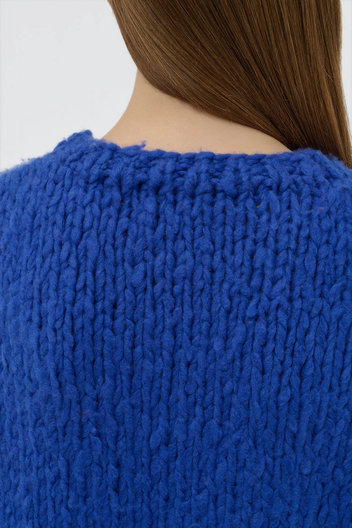 Fashion Favorite Chill Proof Lawrence Knit Sweater in Cobalt Welfat Cashmere