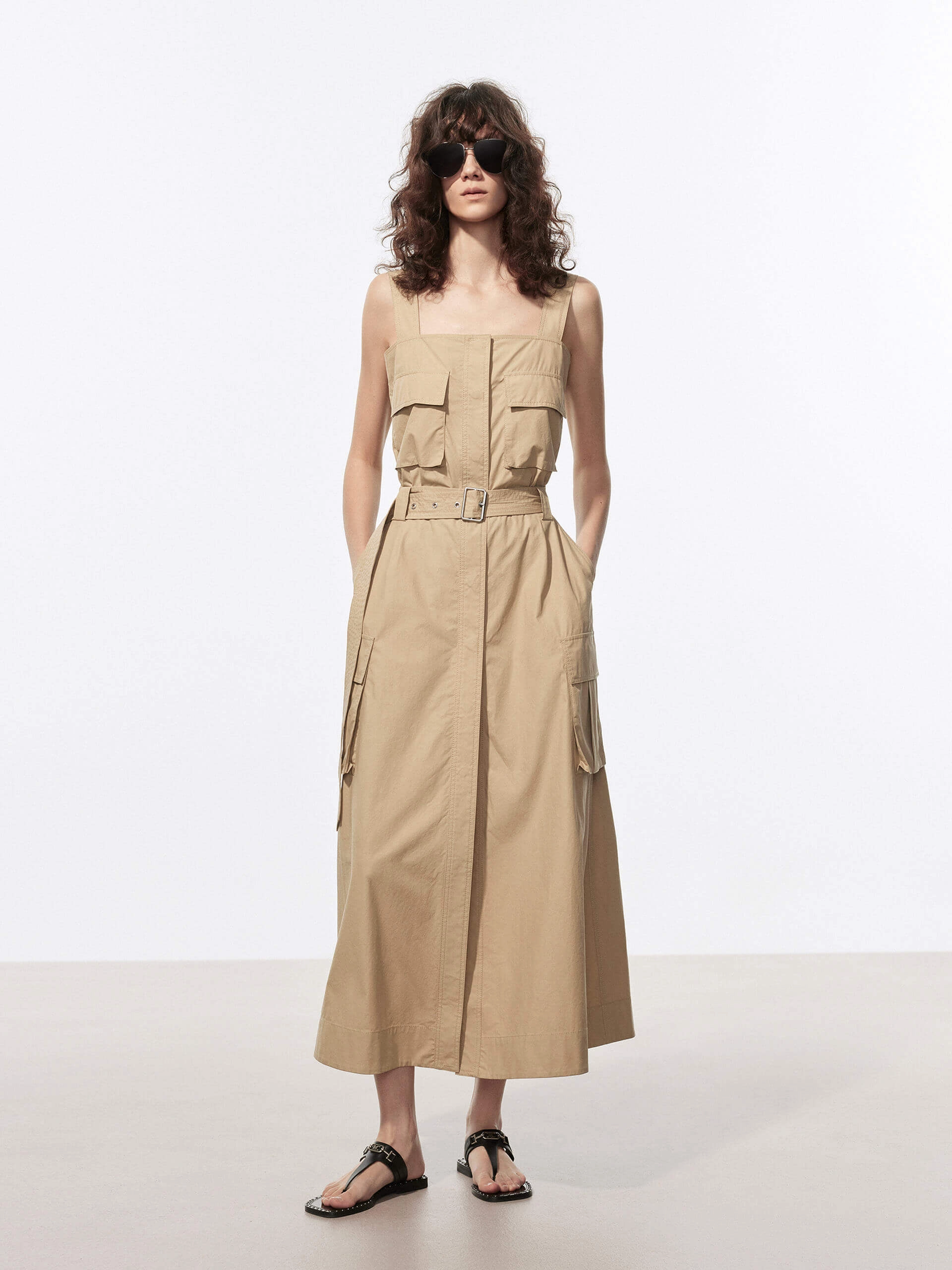 Long Line Cargo Dress All Season Style Lightweight and Breezy