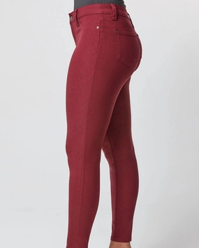 Basic Fashion Fashion Must-Have Living The Dream Hyperstretch Denim In Dark Wine | Dark Wine