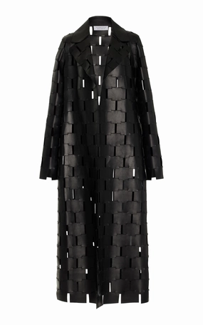 Cold Weather Gear Anti Pilling Surface Nesbitt Coat in Black Nappa Leather