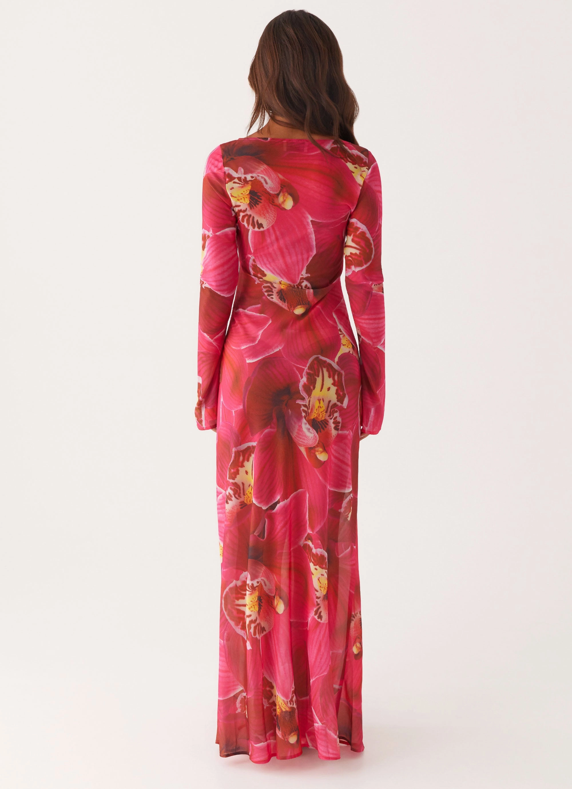 Flower Grace Lorde Maxi Dress - Orchid Pink