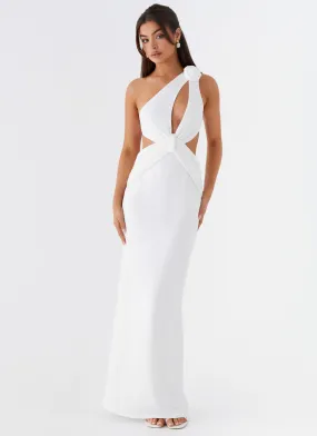 Lovesome Rosa Maxi Dress - White Effortless Pair