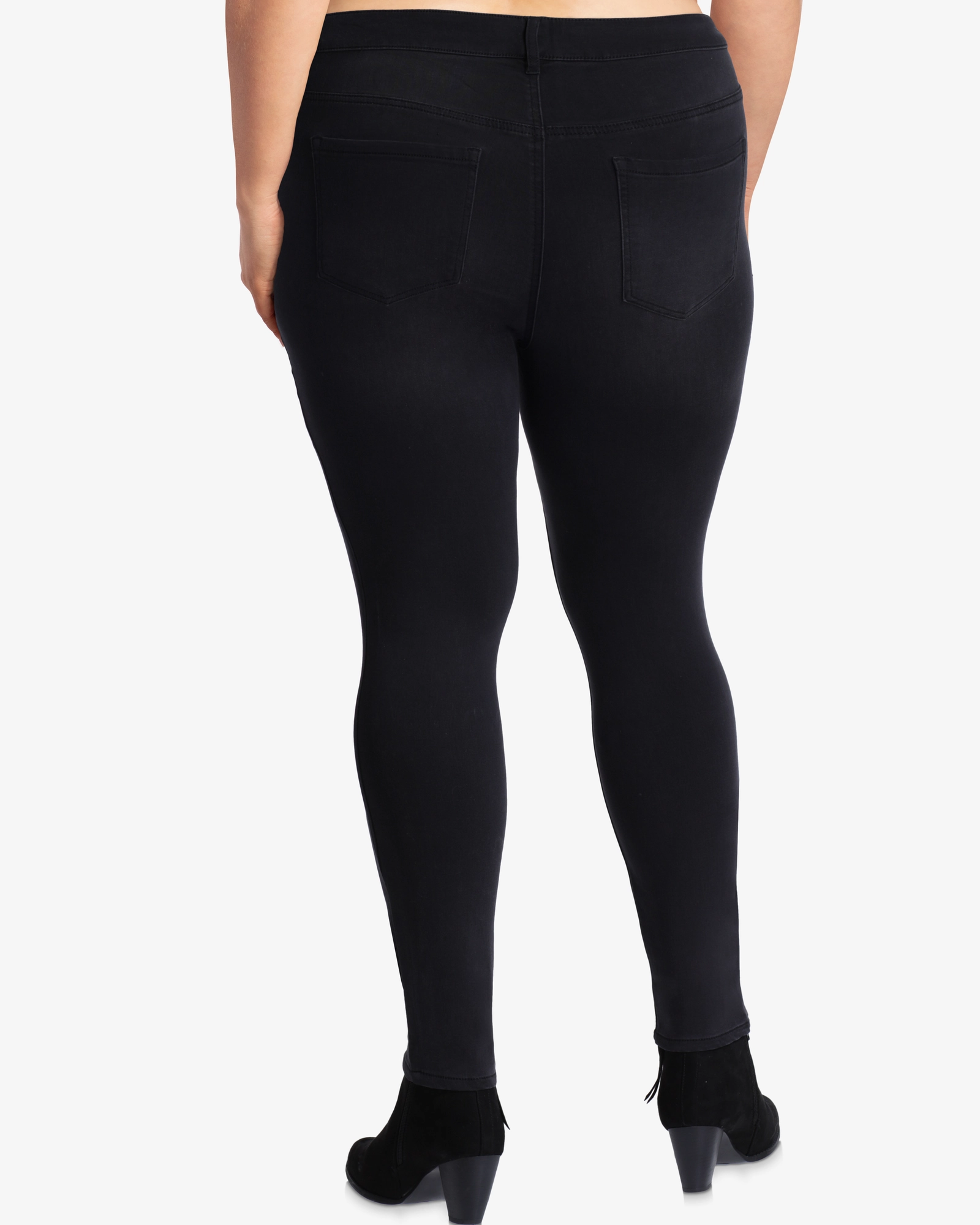 Caldwell Skinny Jean | Black Comfy Fit