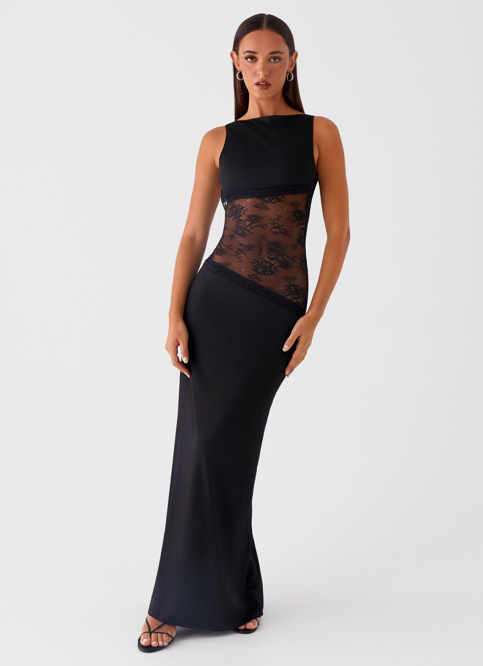 Villa Light Lucinda Maxi Dress - Black