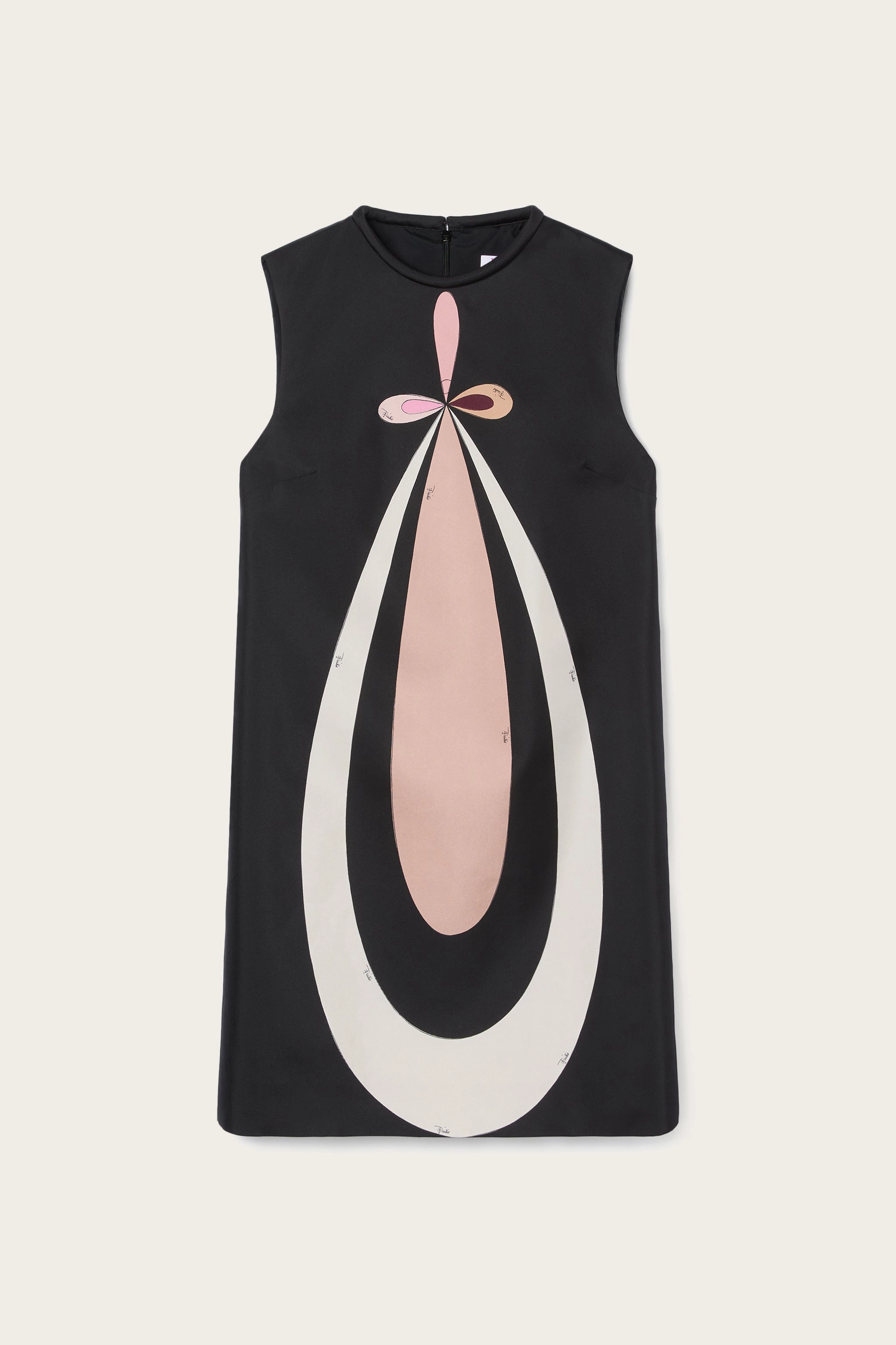 Light Touch Stylish party wear Maddalena Print Silk Mini Dress