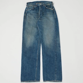 City Walk Weekend Warrior Full Count 0105 13.75oz Wide Straight Jean - 'Dartford' Wash