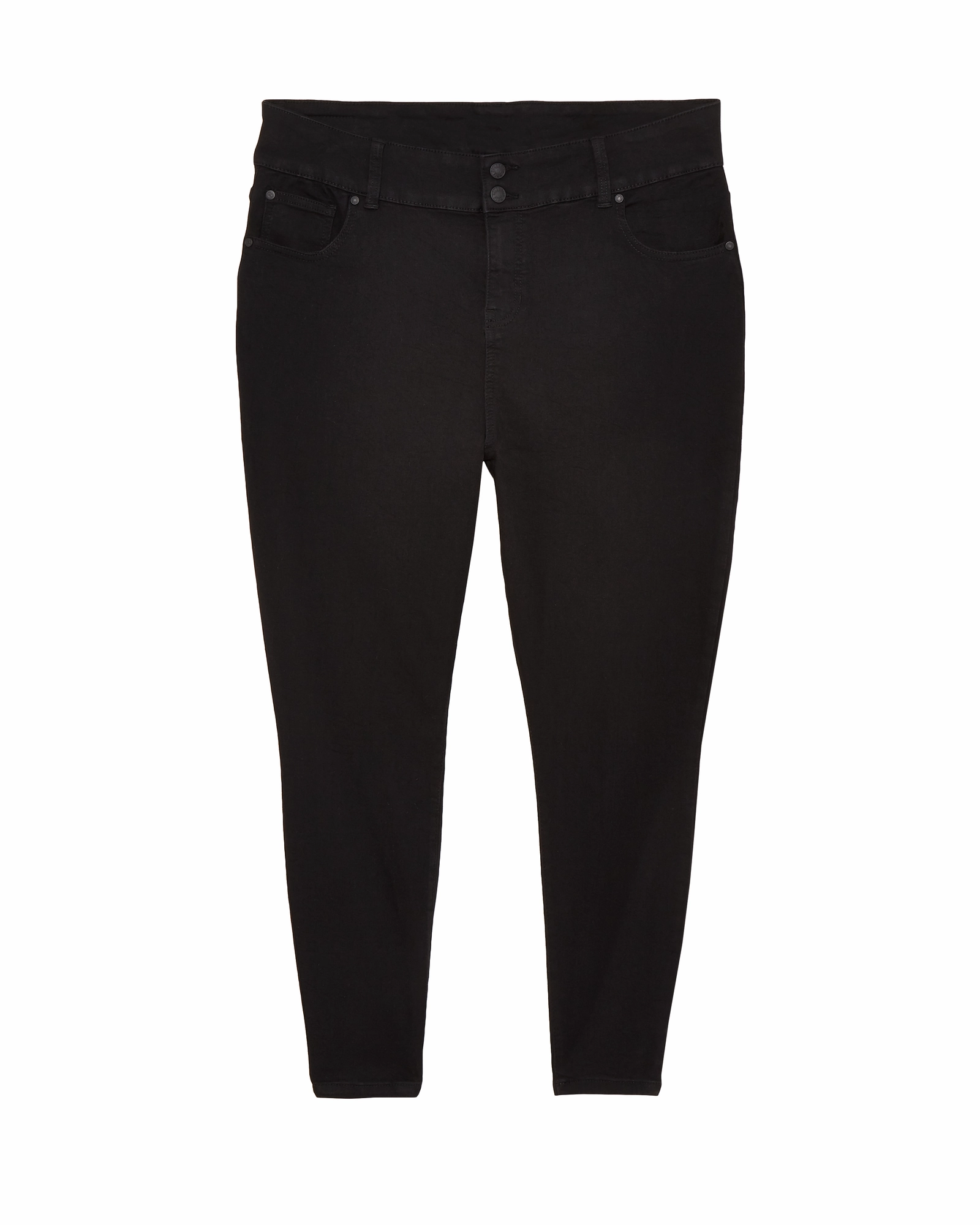 Marbella Ankle Skinny | Black Stain Release Finish