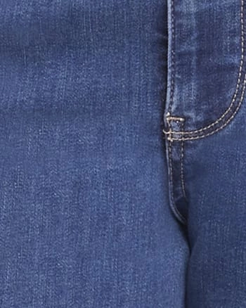 Marge Wide Leg Jeans | Waterfall Clean Shape Street Casual