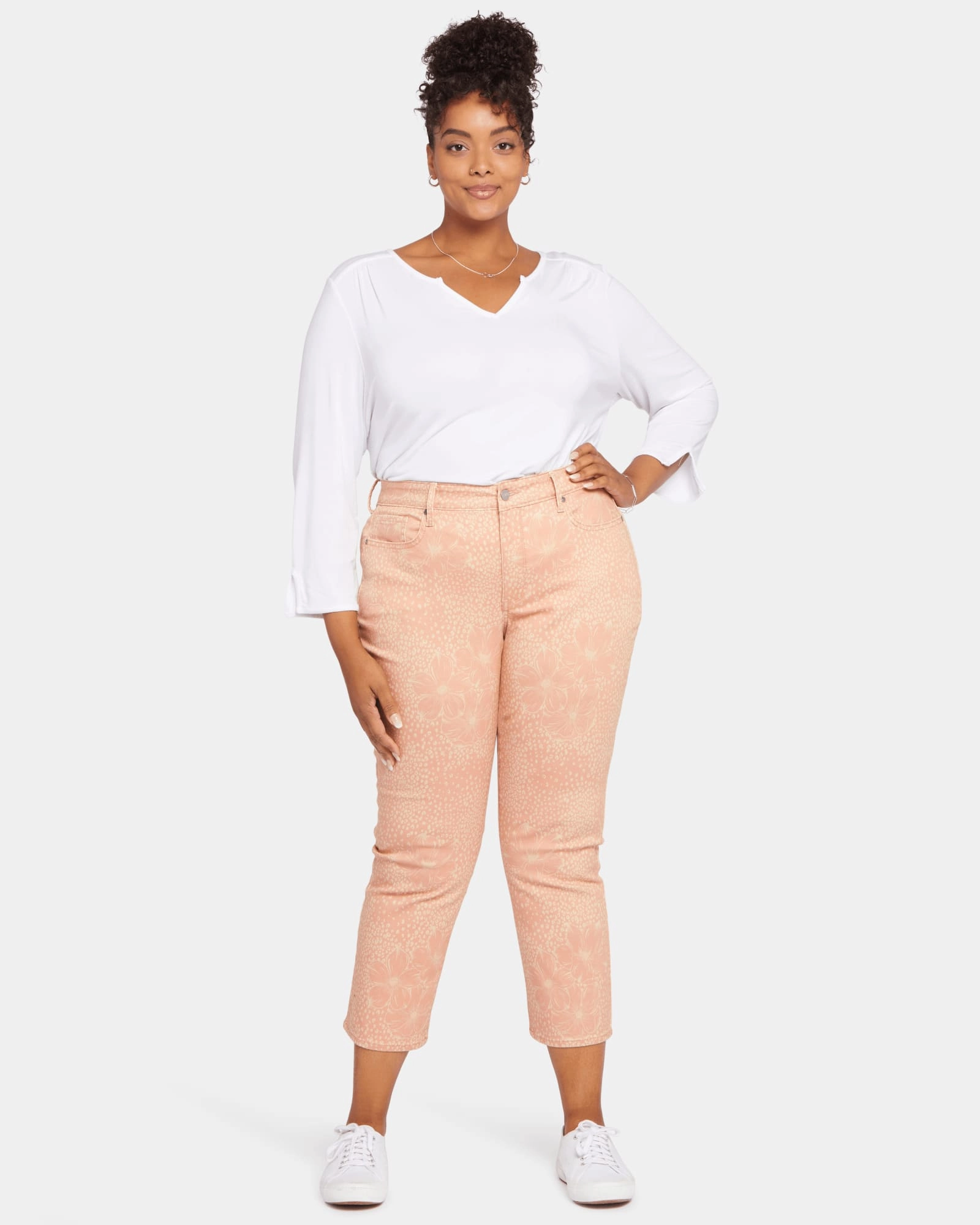 Marilyn Straight Ankle | Mirage Leopard Flex Knit Waist Panel