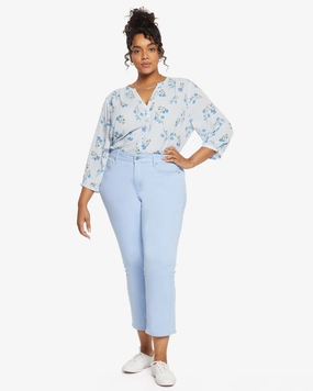 Balanced Piece Marilyn Straight Ankle Jean | Pink Peony