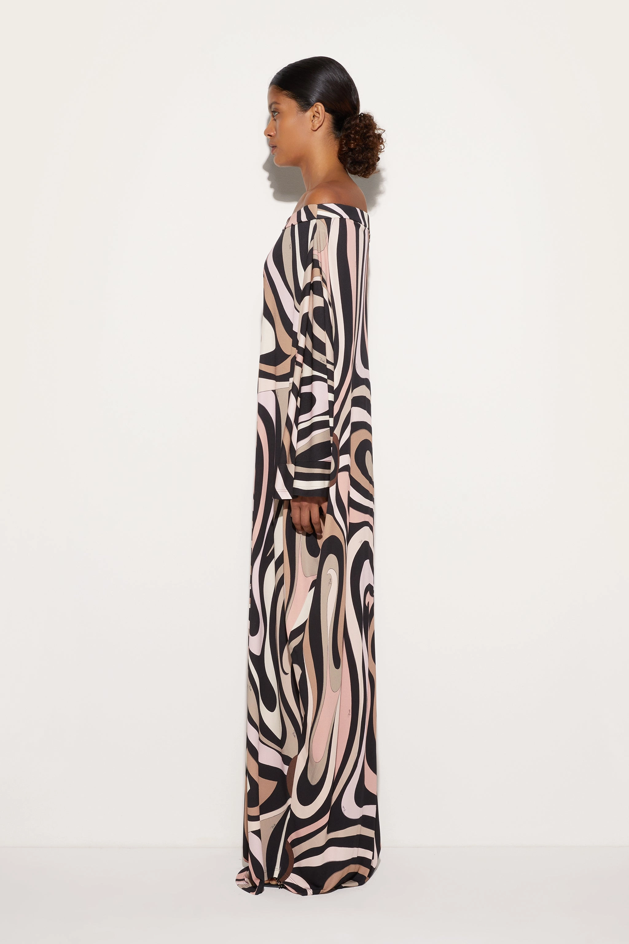 Marmo Boat Neck Kaftan Relax Layers