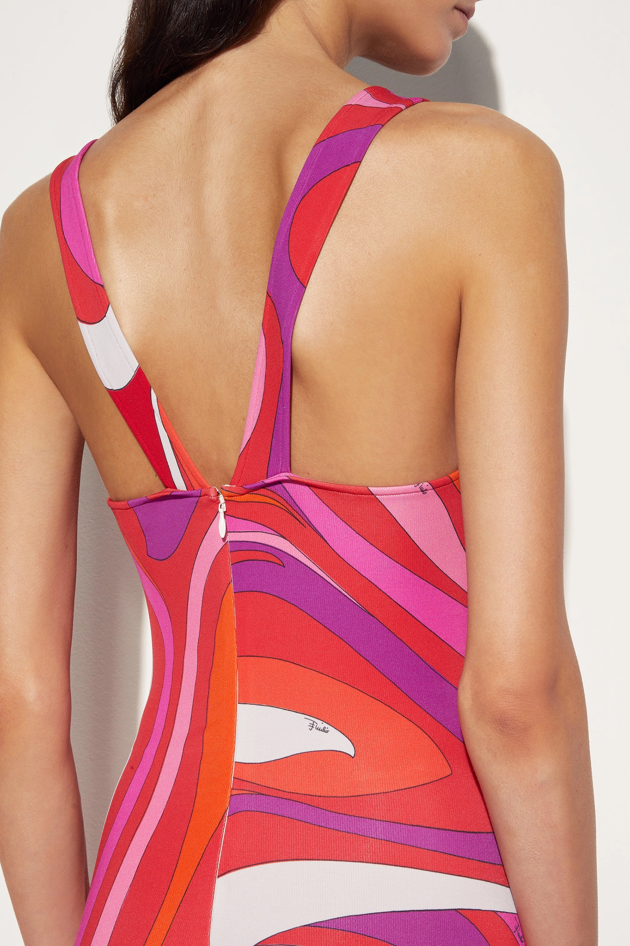 Urban Favorite Marmo Print Mini Dress