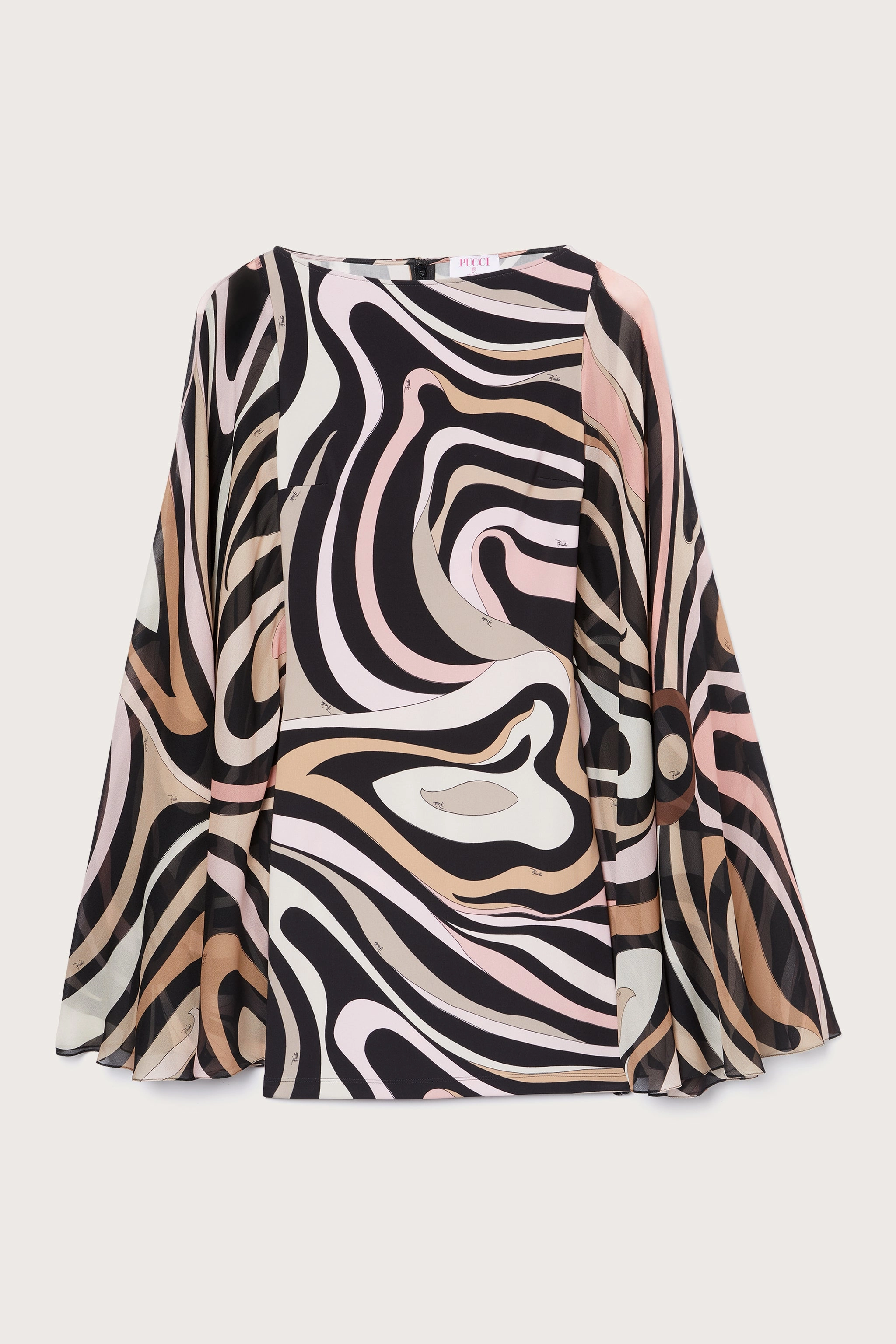 Tailored Piece Marmo Silk Kaftan