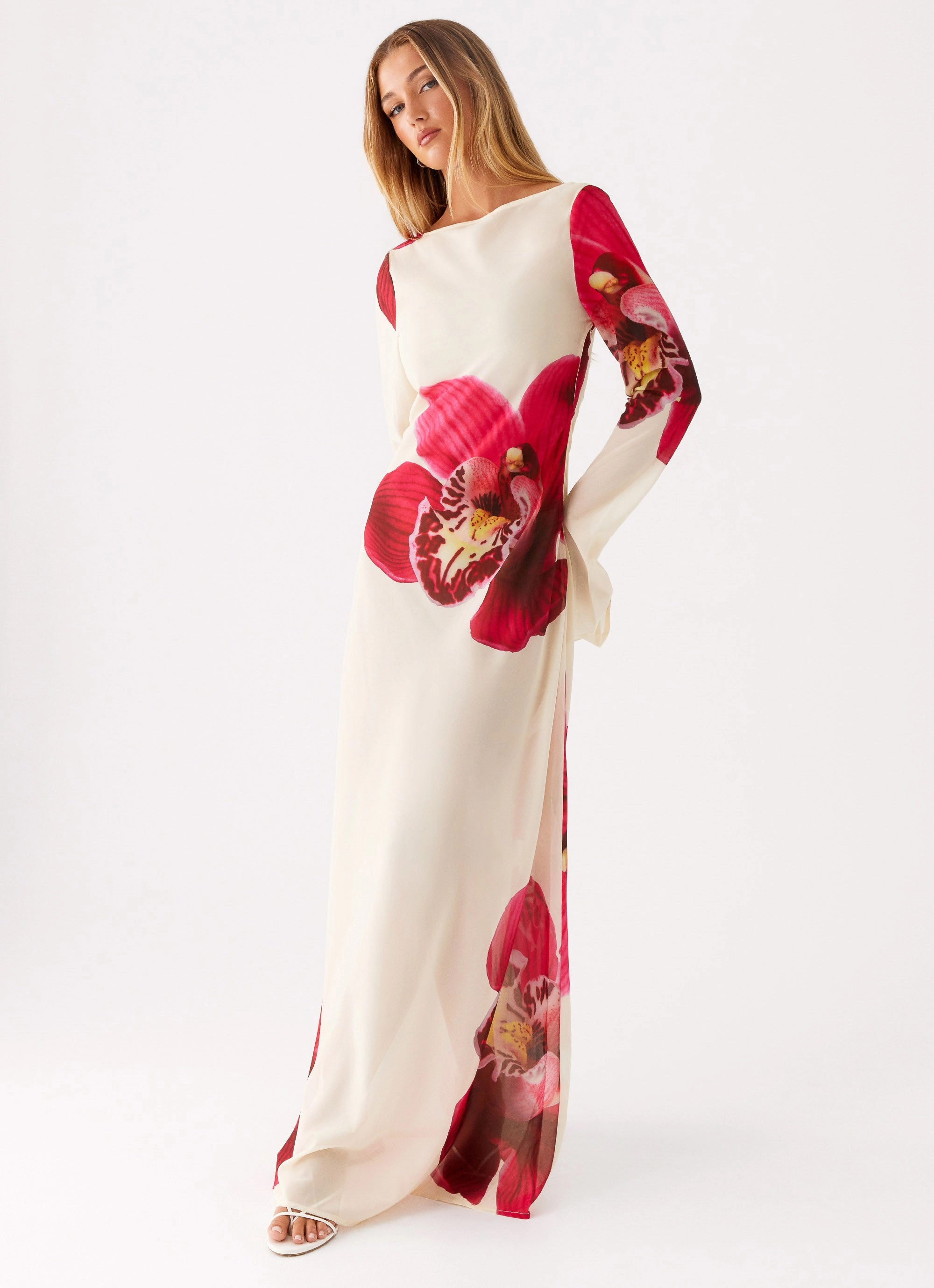 Lorde Maxi Dress - Orchid Yellow Pure Aesthetic