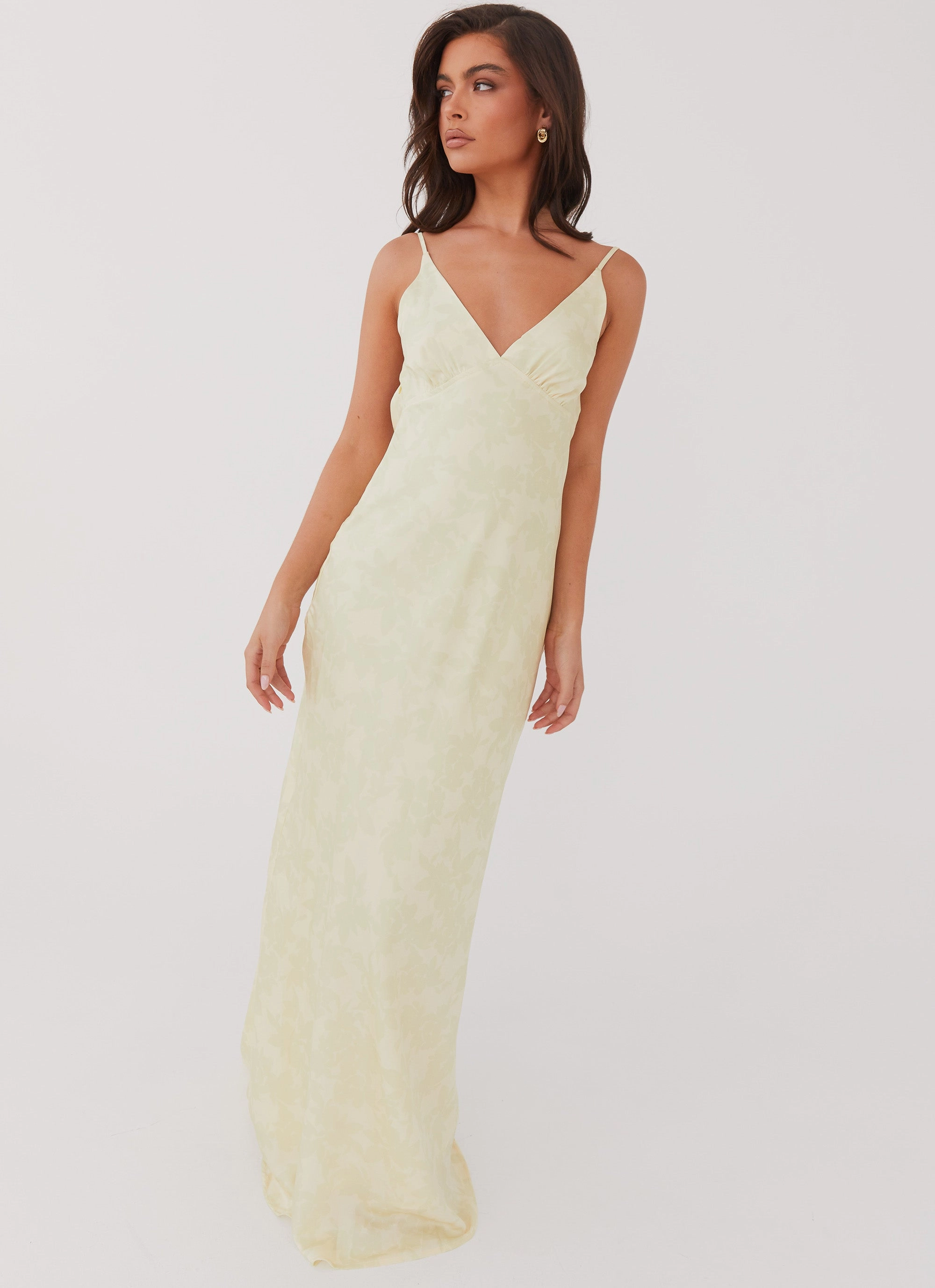 Sorrento Sun Maxi Dress - Yellow Floral Light Soft