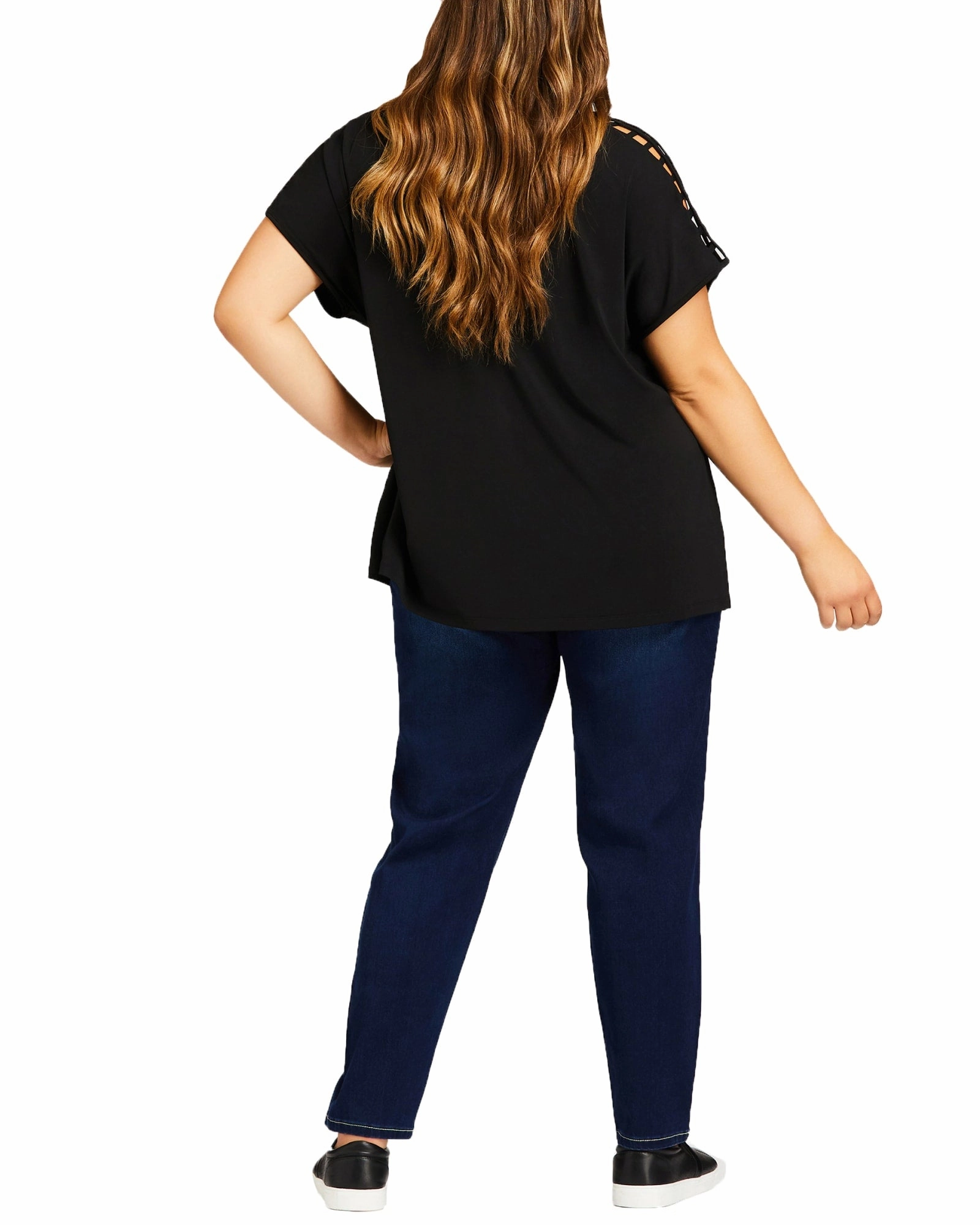 Lightweight Material Melanie Butter Pull On Jean | Dark Wash