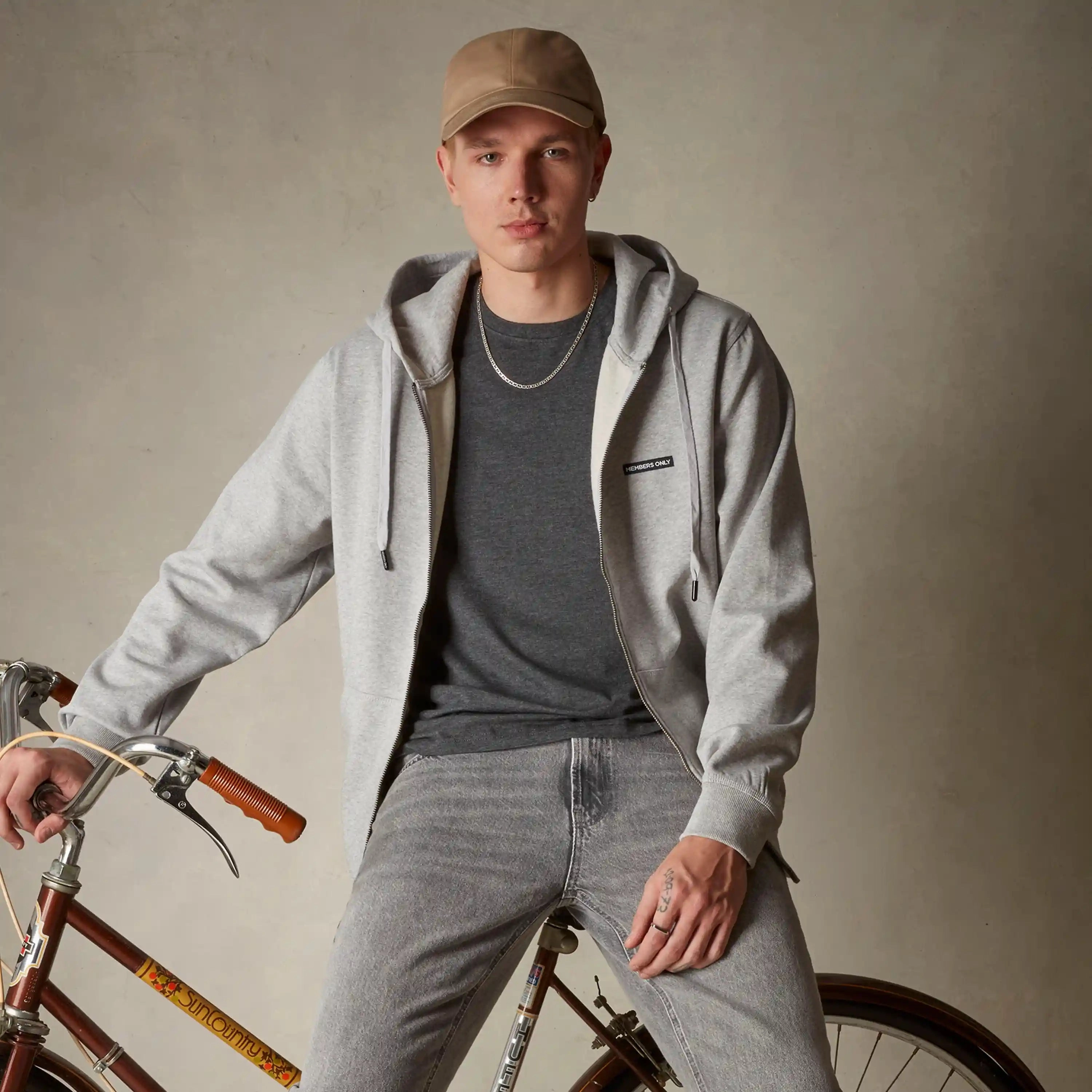 Comfy Look Men's Brooklyn Zip-Up Hoodie