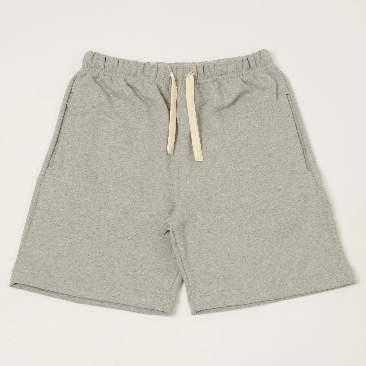 No Slip Grip budget-friendly Merz b. Schwanen 356 Sweat Shorts - Grey Melange