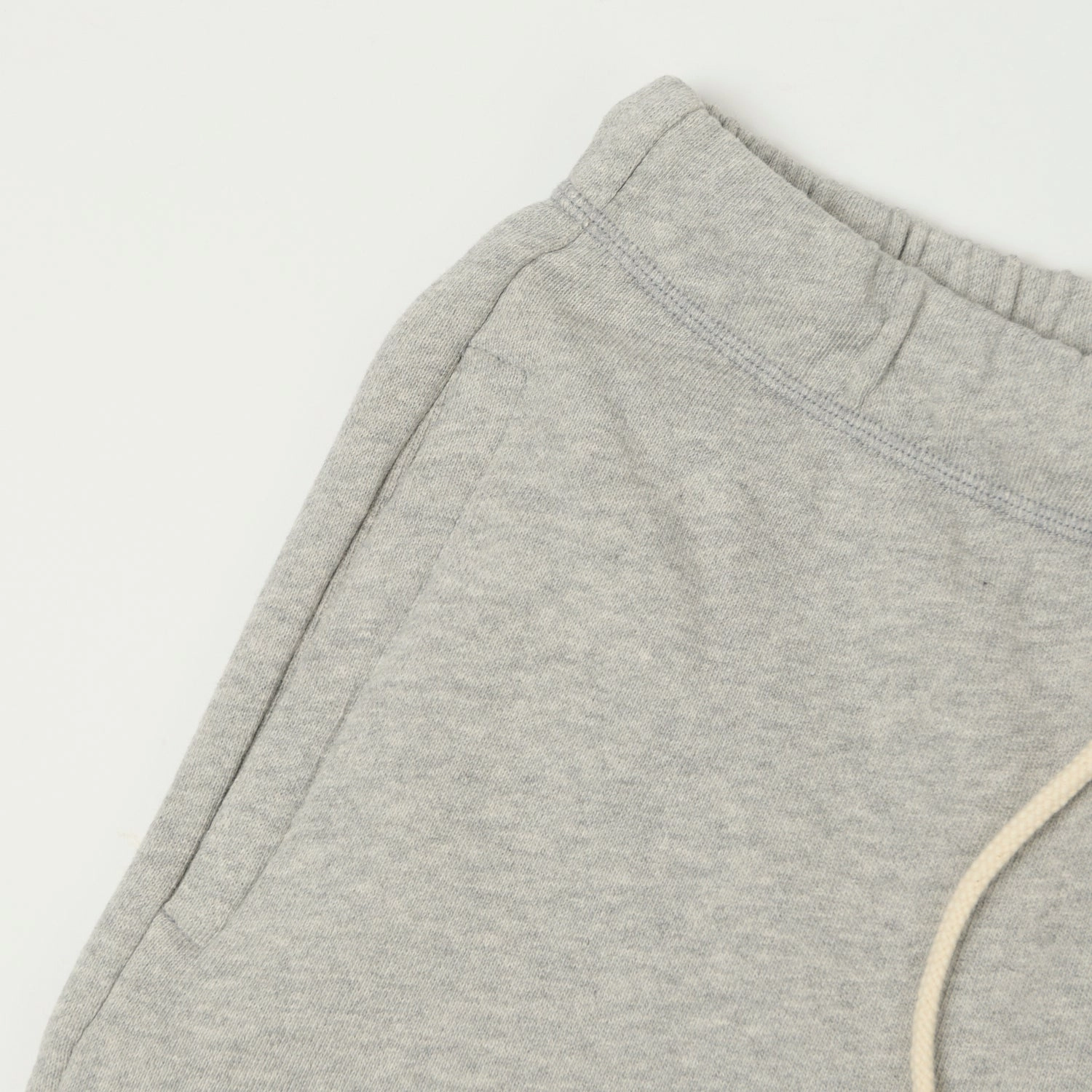 Merz b. Schwanen 'Good Basics' Organic Cotton Sweat Shorts - Grey Melange Hygienic Antimicrobial Layer