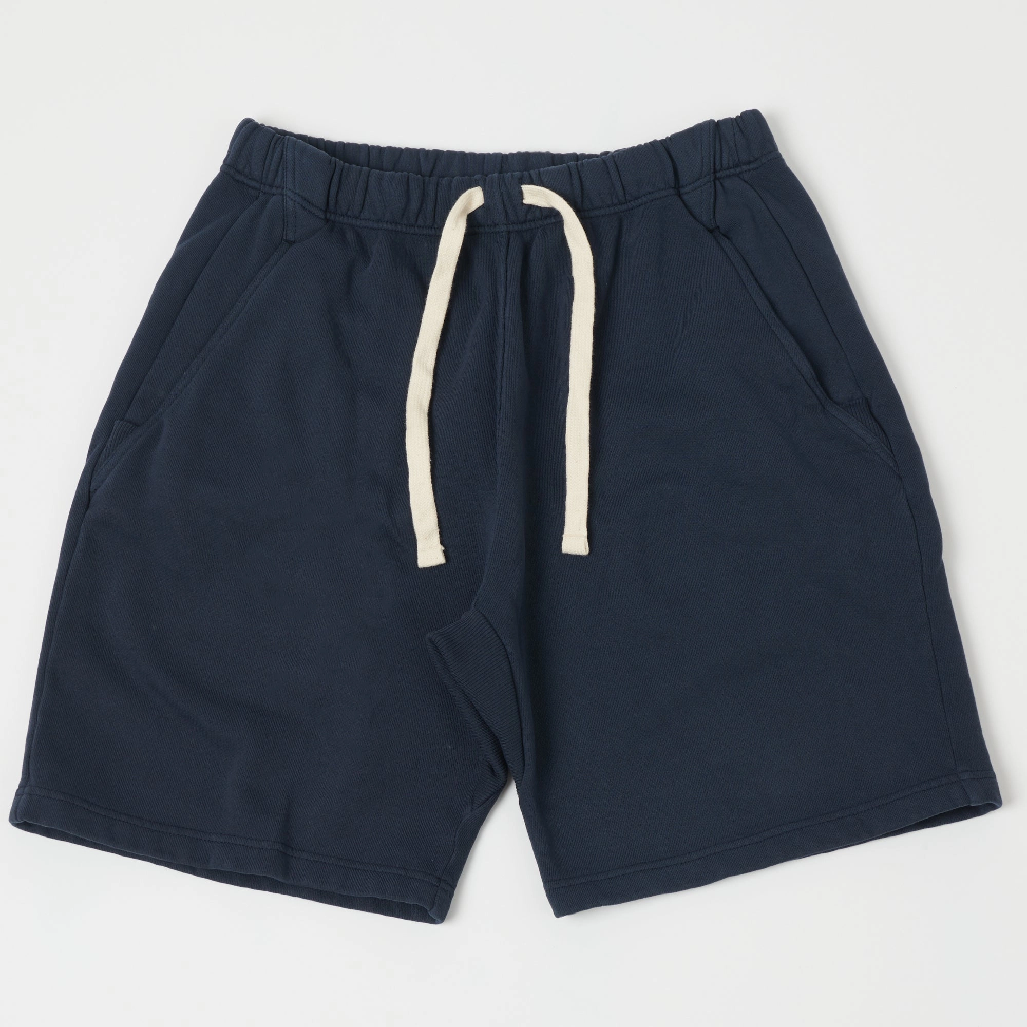 Merz b. Schwanen 'Good Basics' Relaxed Sweatshort - Denim Blue Ultimate Ventilation Channels
