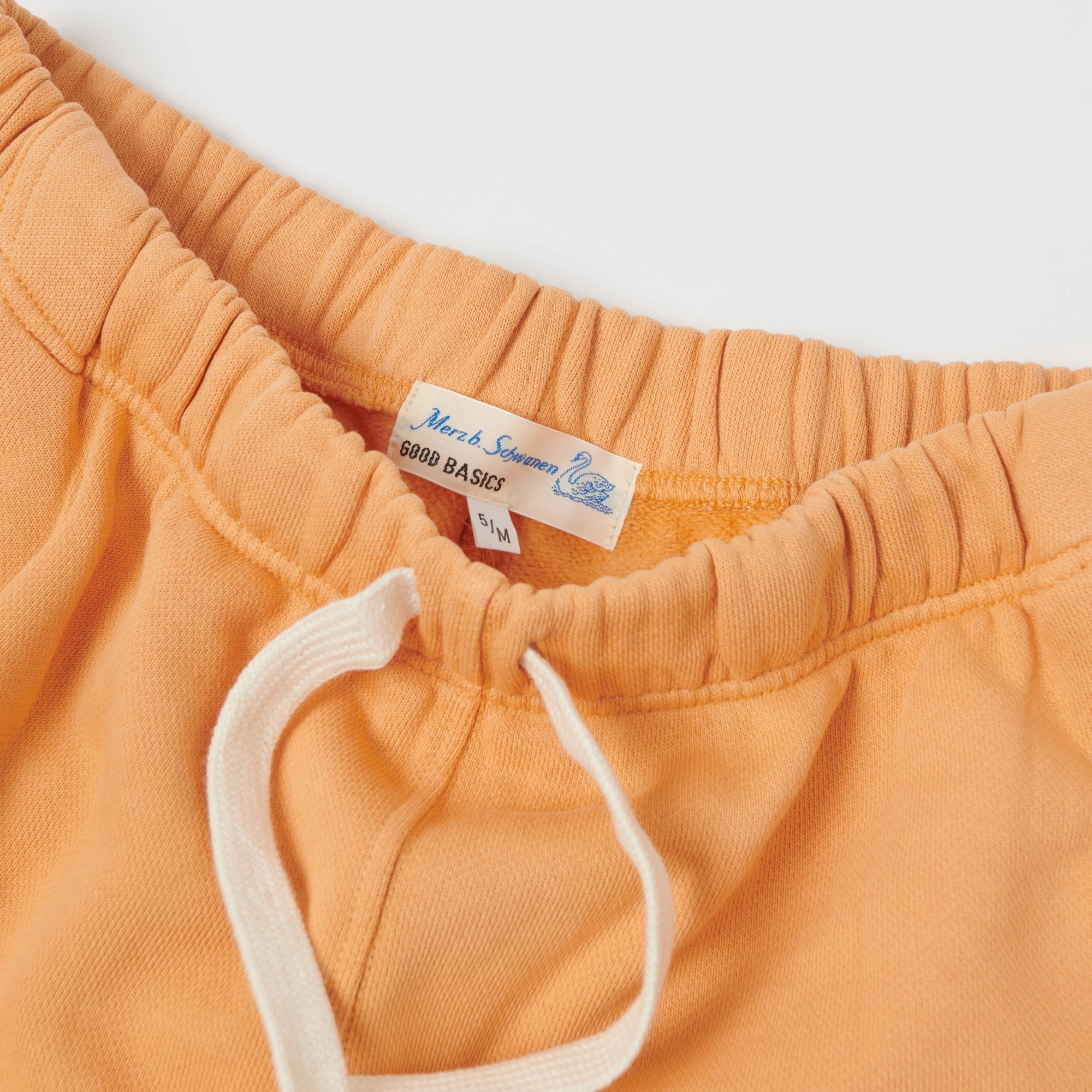 Merz b. Schwanen 'Good Basics' Relaxed Sweatshort - Ginger camping clothing high waisted