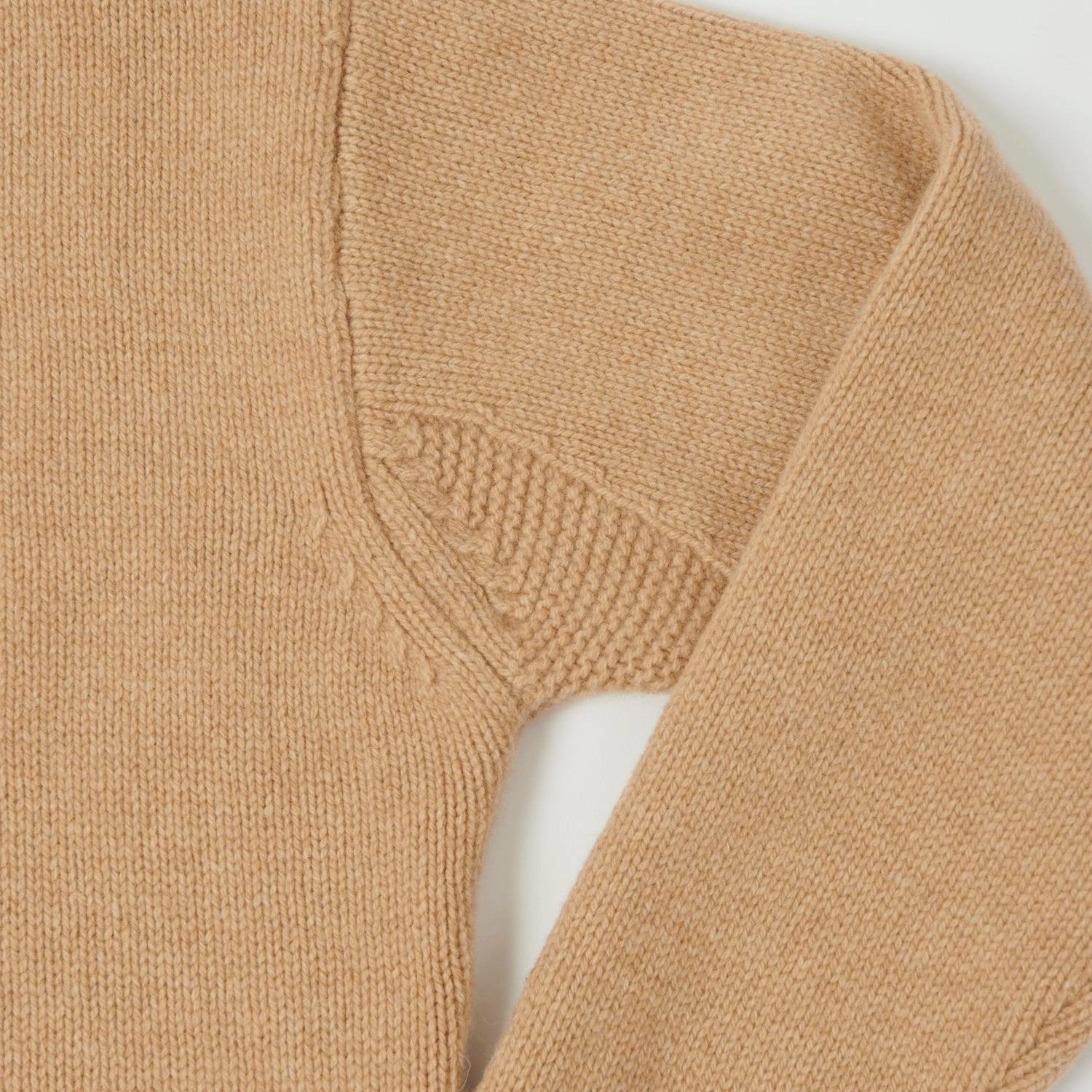 Chill Vibe Shrinkage Control Treatment Merz b. Schwanen 'Good Basics' Wool Cashmere Knit Pullover - Toffee