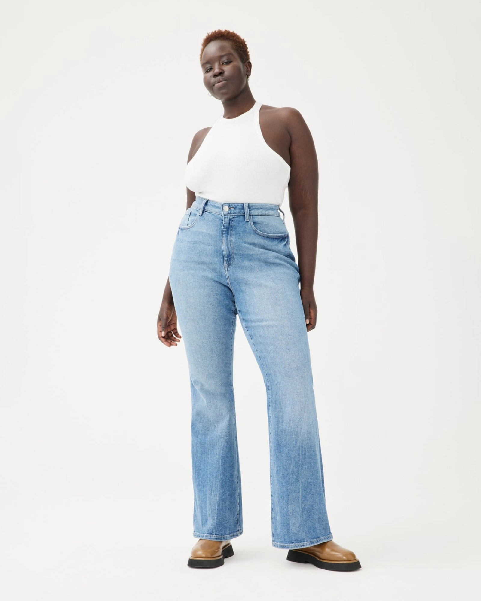 Workwear Ready MIA PLUS - HIGH RISE FLARE | SMITH | SMITH