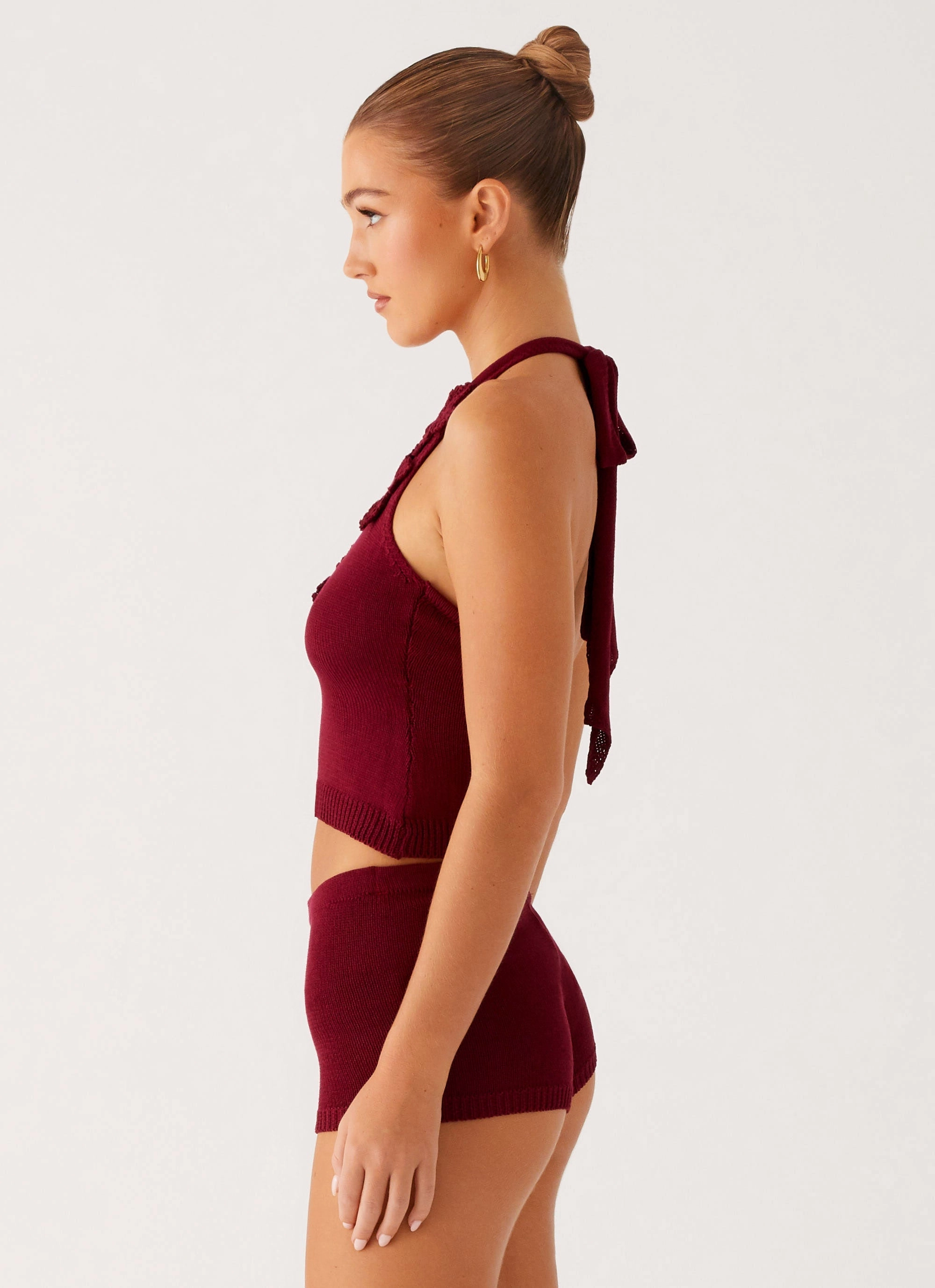 Miffy Crochet Top - Maroon product development conventional weapons