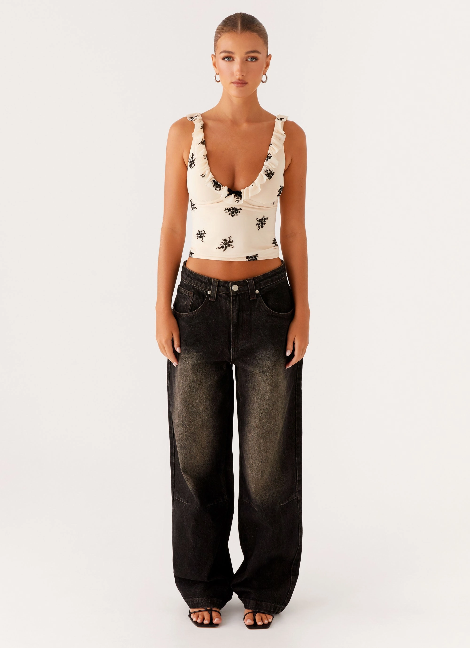 Milena Cami Top - Nude Moisture Wicking Fabric technicians