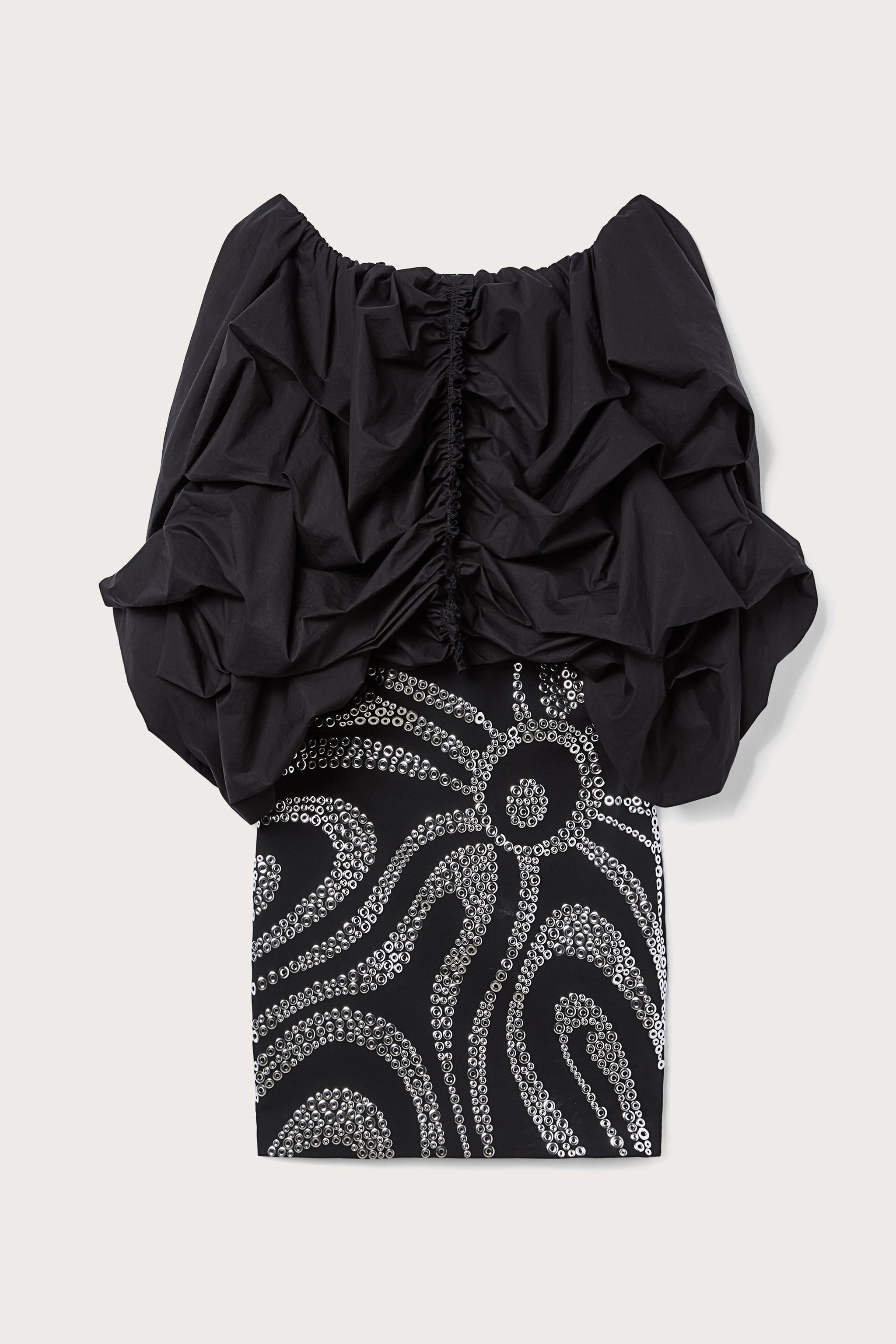 Party Perfect Comfortable Fashion Mini Dess with Embroidered Skirt