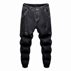 Smooth Breathable Fresh Attire West Louis? Harem Baggy Loose Fit Desinger Jean Pants