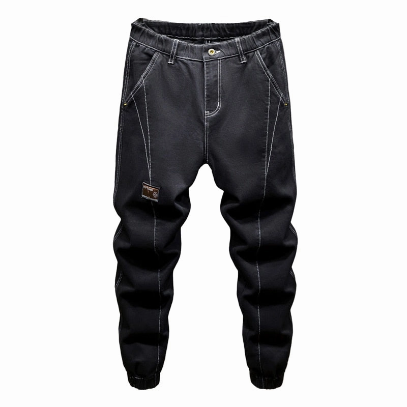 West Louis? Harem Baggy Loose Fit Desinger Jean Pants Anti Bacterial Treatment Minimalist Pocket Design