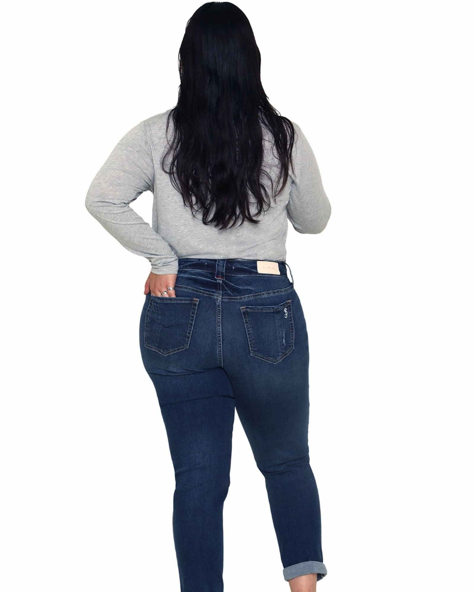 Mid Rise Boyfriend - Kennedi | KENNEDI Non Stretch Denim