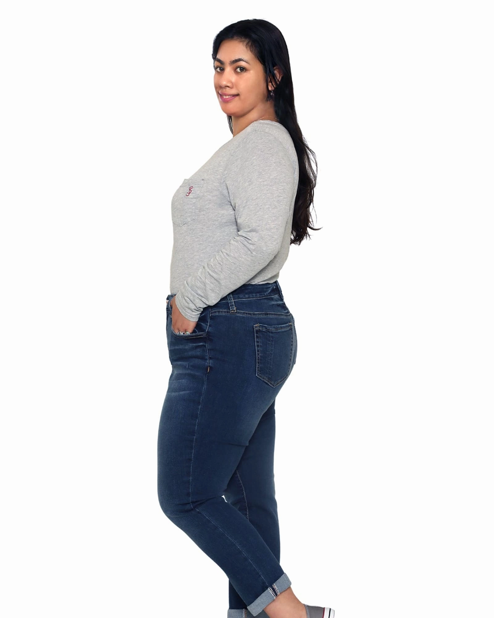 Mid Rise Boyfriend - Kennedi | KENNEDI Casual Edge